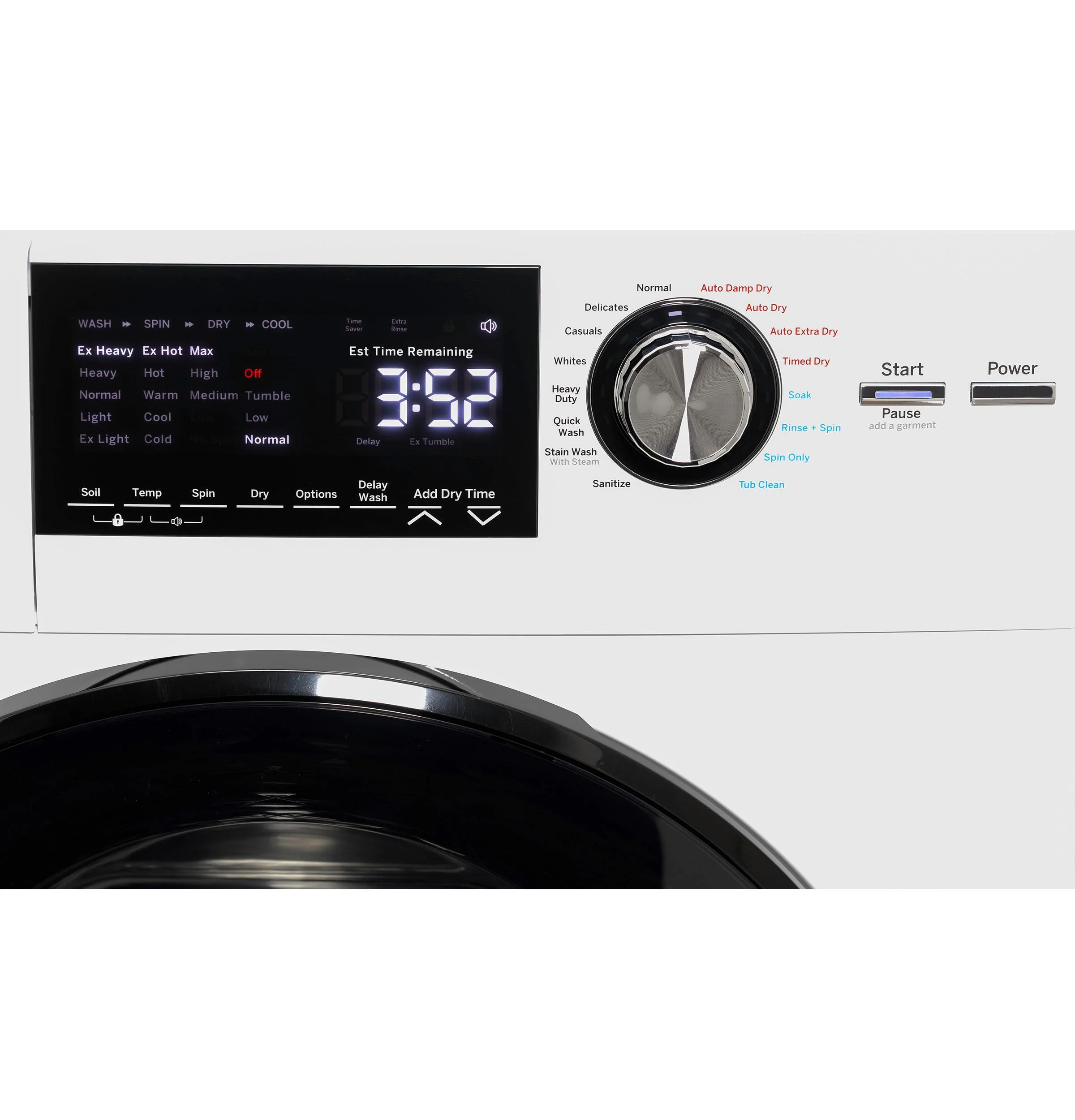 GFQ14ESSNWW GE® 24" 2.4 cu. ft.Capacity Front Load Washer/Condenser Dryer Combo - Image 14