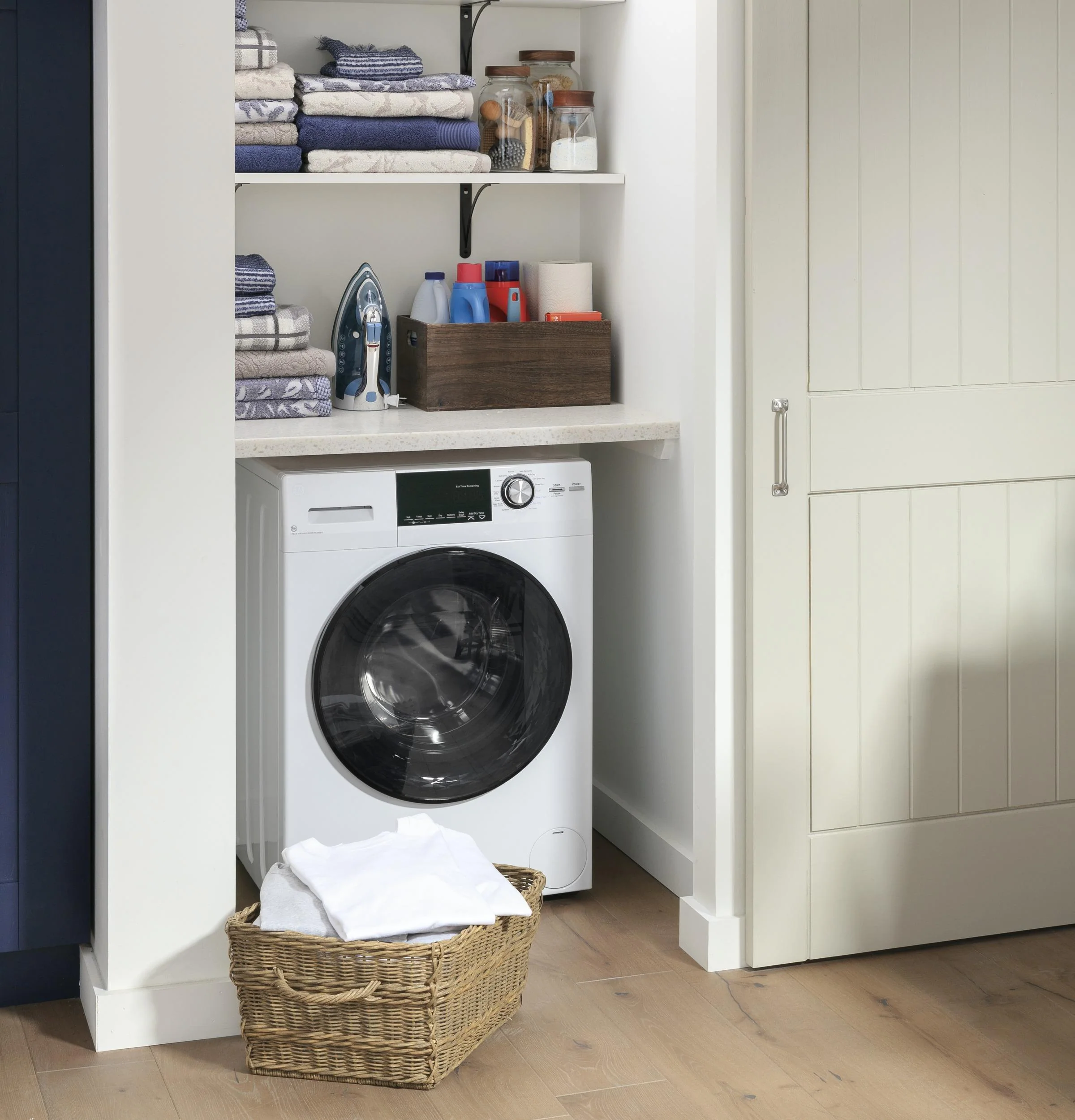 GFQ14ESSNWW GE® 24" 2.4 cu. ft.Capacity Front Load Washer/Condenser Dryer Combo - Image 8