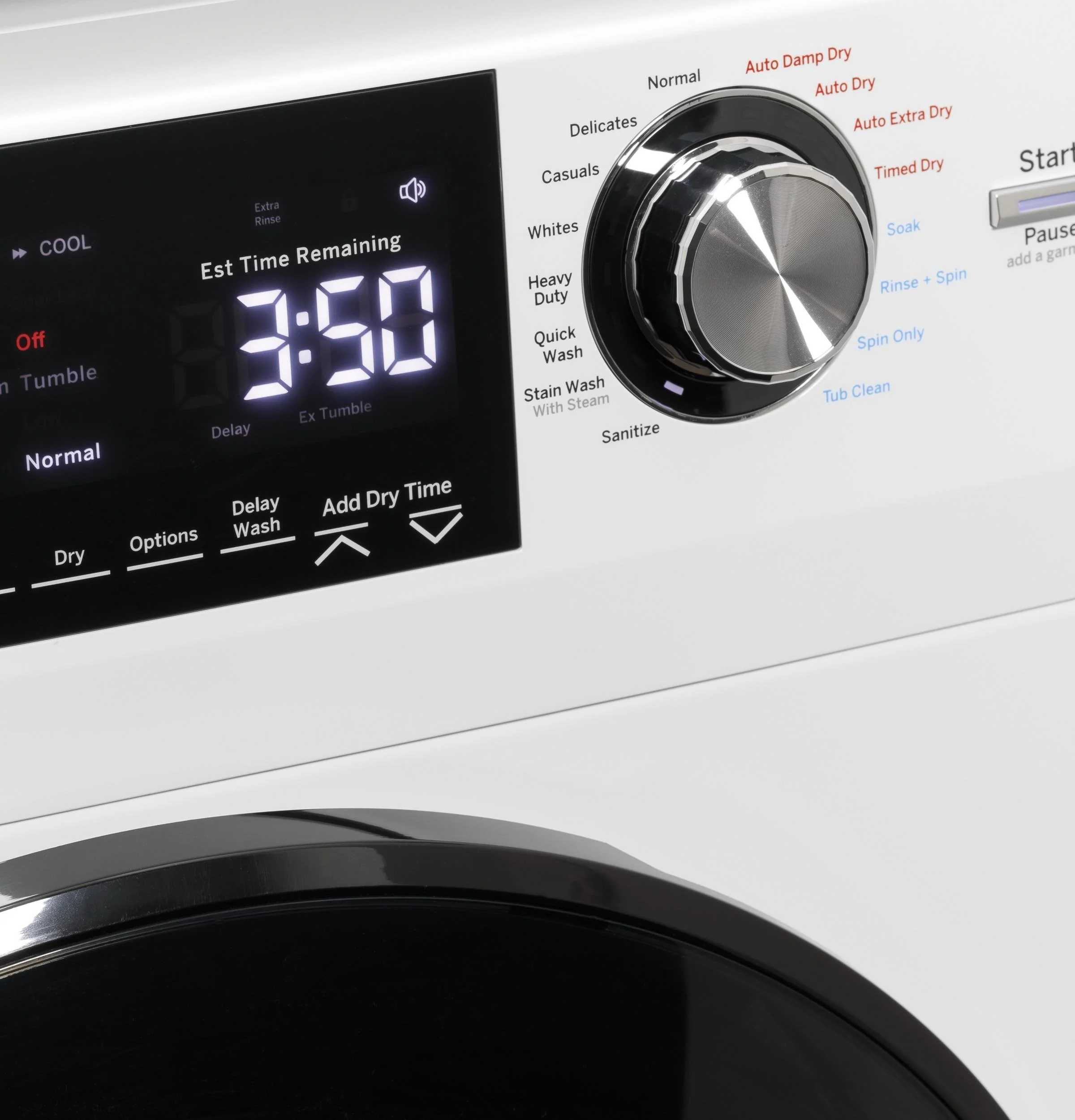 GFQ14ESSNWW GE® 24" 2.4 cu. ft.Capacity Front Load Washer/Condenser Dryer Combo - Image 9