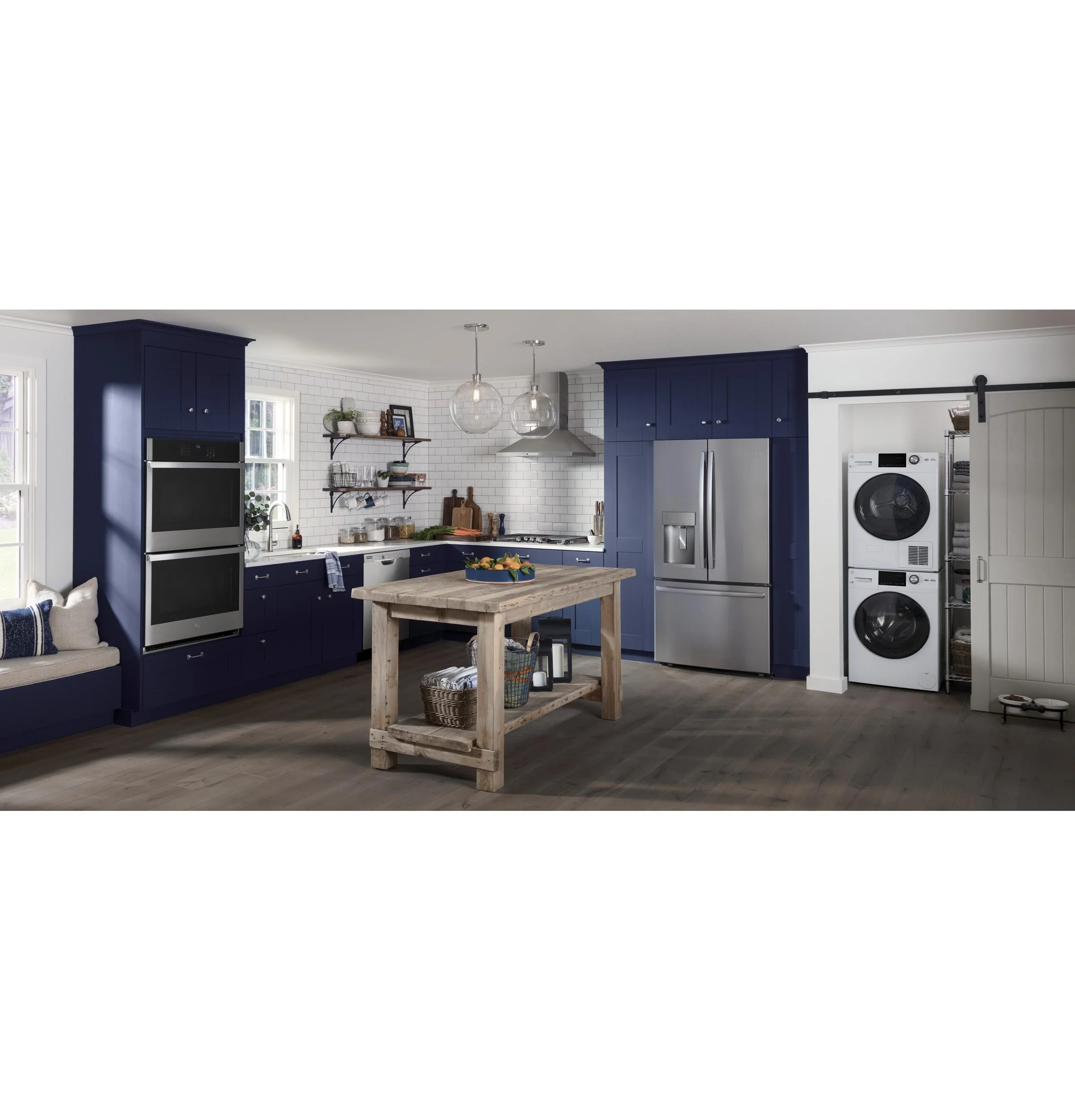 GFW148SSMWW GE® ENERGY STAR® 24" 2.4 Cu. Ft. Front Load Washer with Steam - Image 10