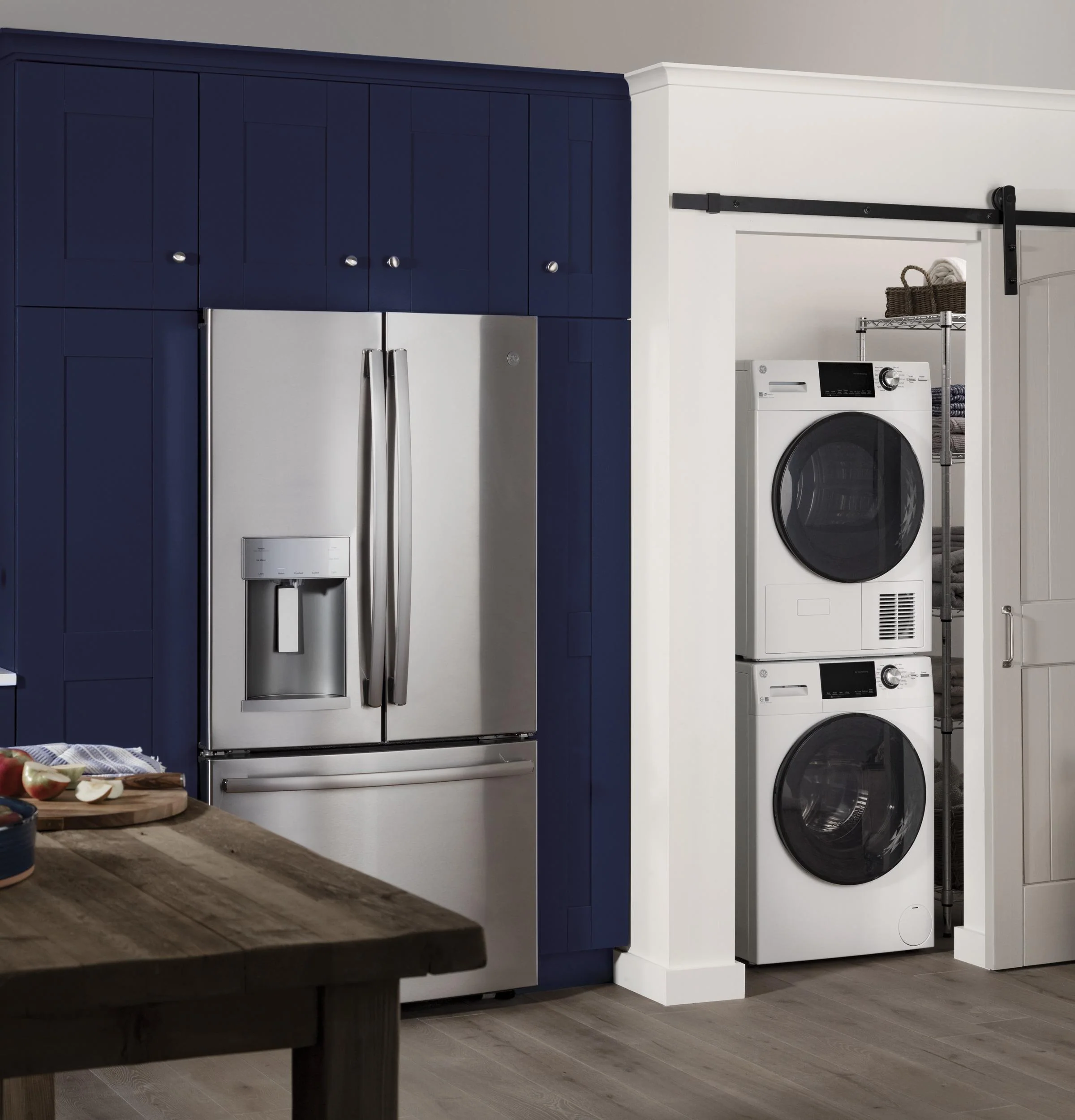 GFW148SSMWW GE® ENERGY STAR® 24" 2.4 Cu. Ft. Front Load Washer with Steam - Image 11