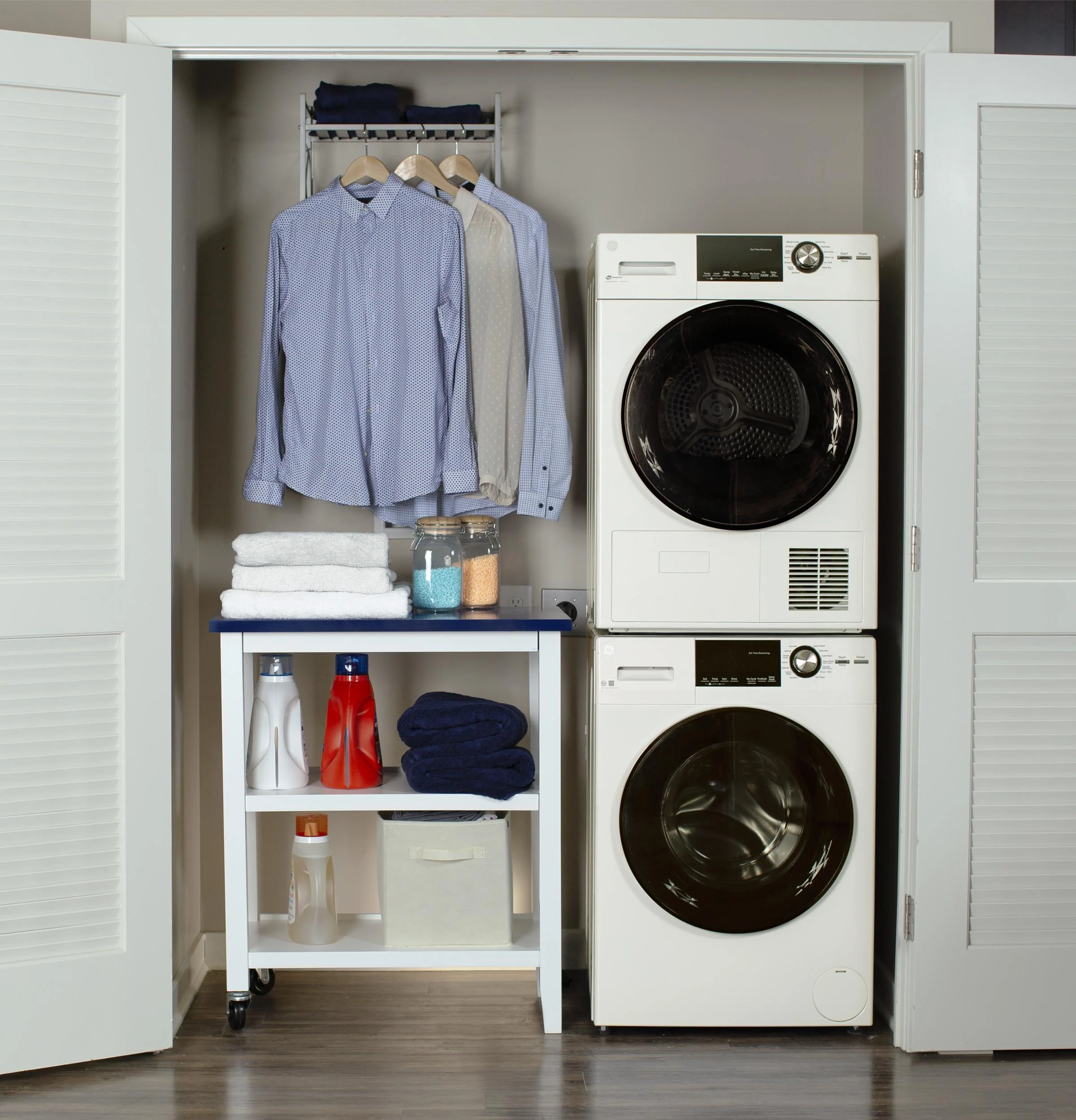 GFW148SSMWW GE® ENERGY STAR® 24" 2.4 Cu. Ft. Front Load Washer with Steam - Image 13