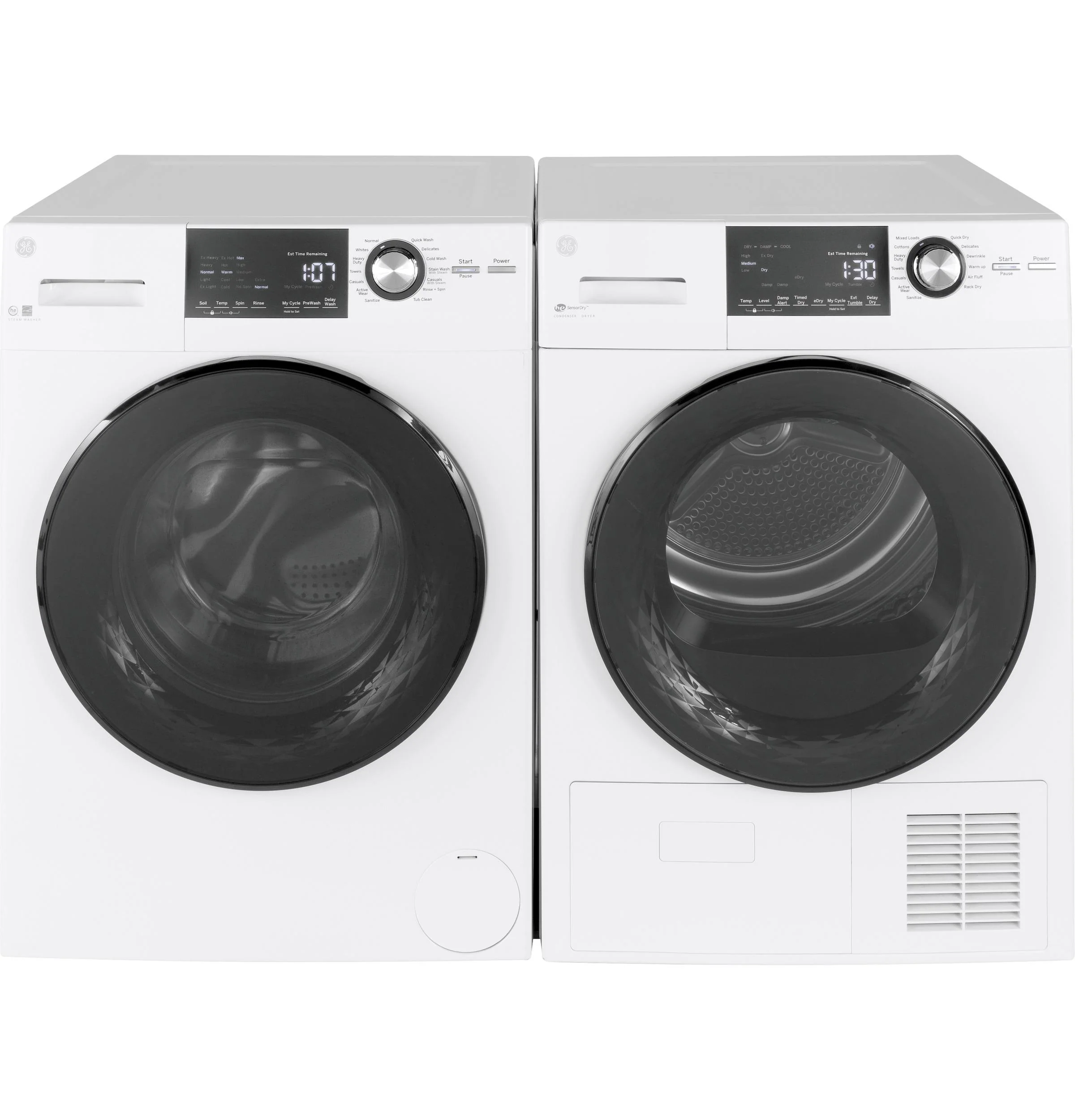 GFW148SSMWW GE® ENERGY STAR® 24" 2.4 Cu. Ft. Front Load Washer with Steam - Image 5