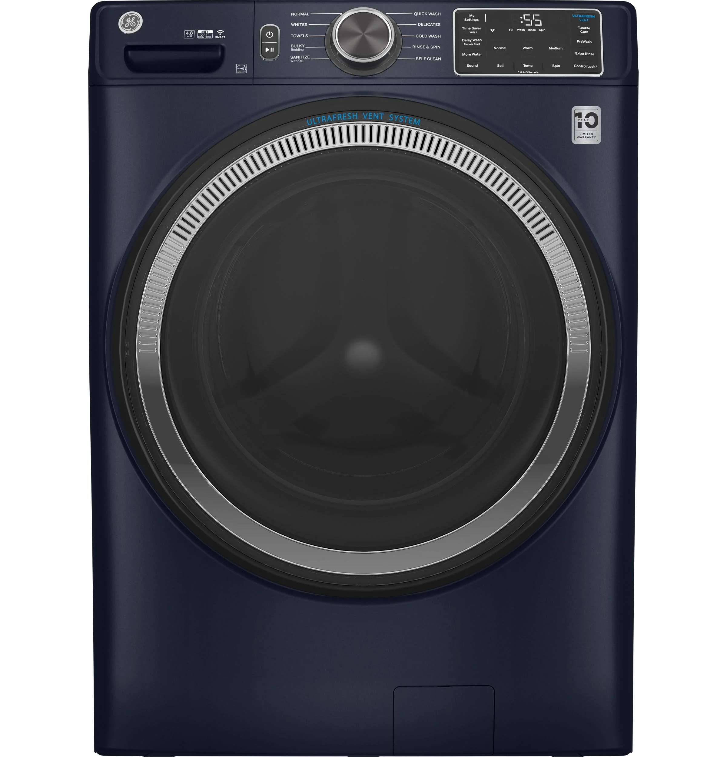 GFW550SPRRS GE® ENERGY STAR® 4.8 cu. ft. Capacity Smart Front Load Washer with UltraFresh Vent System with OdorBlock™ and Sanitize w/Oxi - Image 14