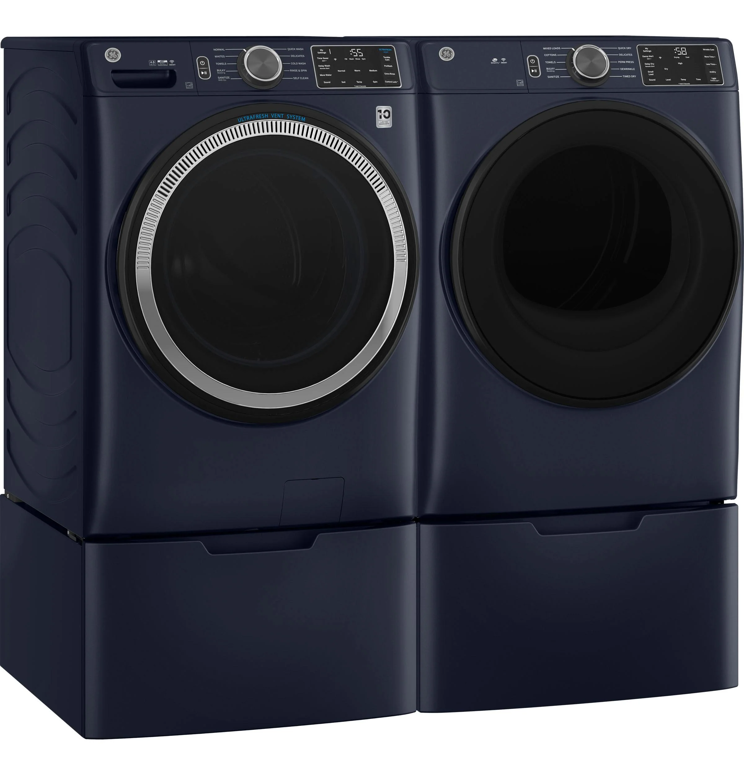 GFW550SPRRS GE® ENERGY STAR® 4.8 cu. ft. Capacity Smart Front Load Washer with UltraFresh Vent System with OdorBlock™ and Sanitize w/Oxi - Image 23