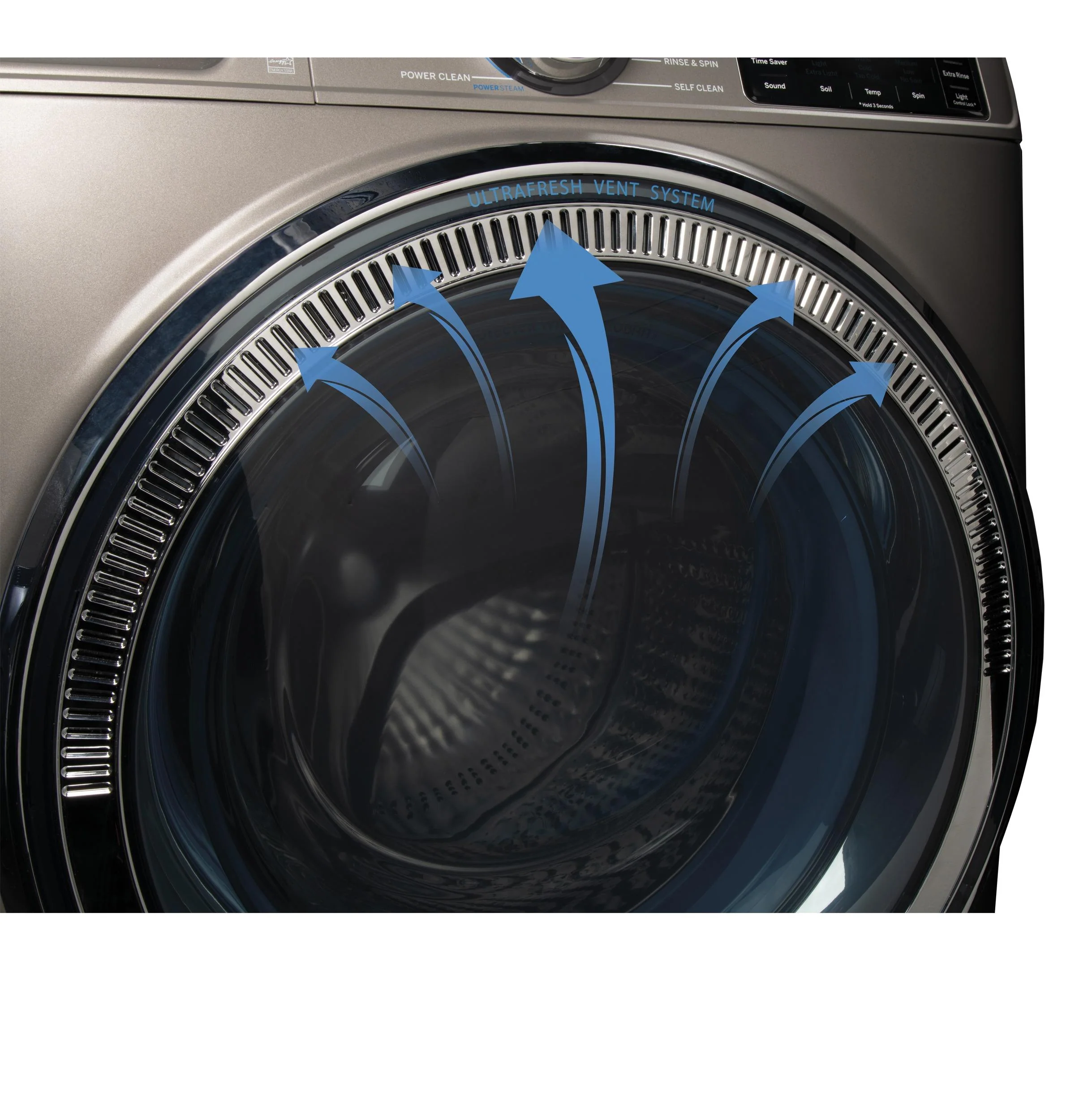 GE® 4.8 cu. ft. Capacity Smart Front Load ENERGY STAR® Steam Washer with SmartDispense™ UltraFresh Vent System with OdorBlock™ and Sanitize + Allergen - Image 12