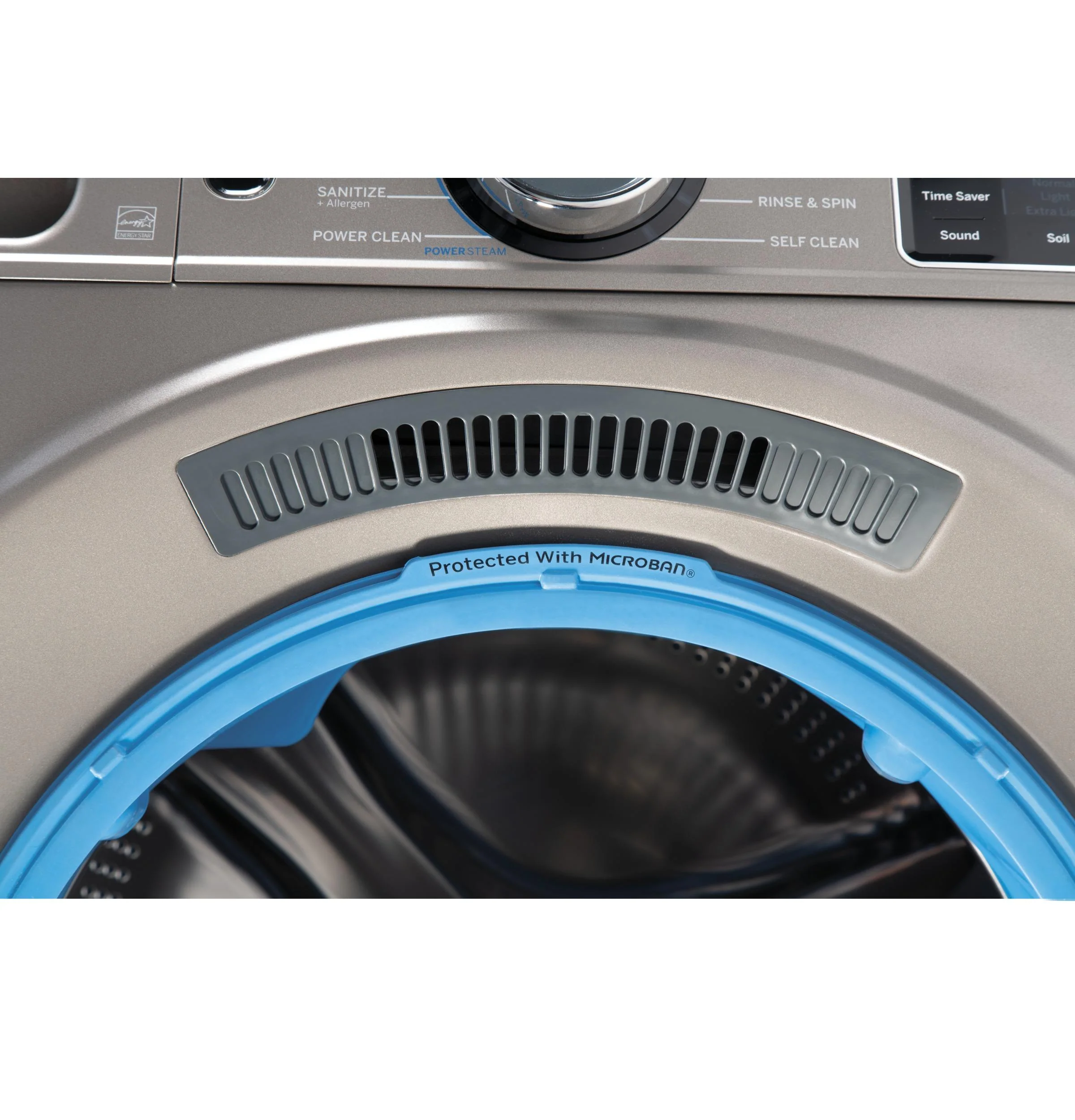 GE® 4.8 cu. ft. Capacity Smart Front Load ENERGY STAR® Steam Washer with SmartDispense™ UltraFresh Vent System with OdorBlock™ and Sanitize + Allergen - Image 13