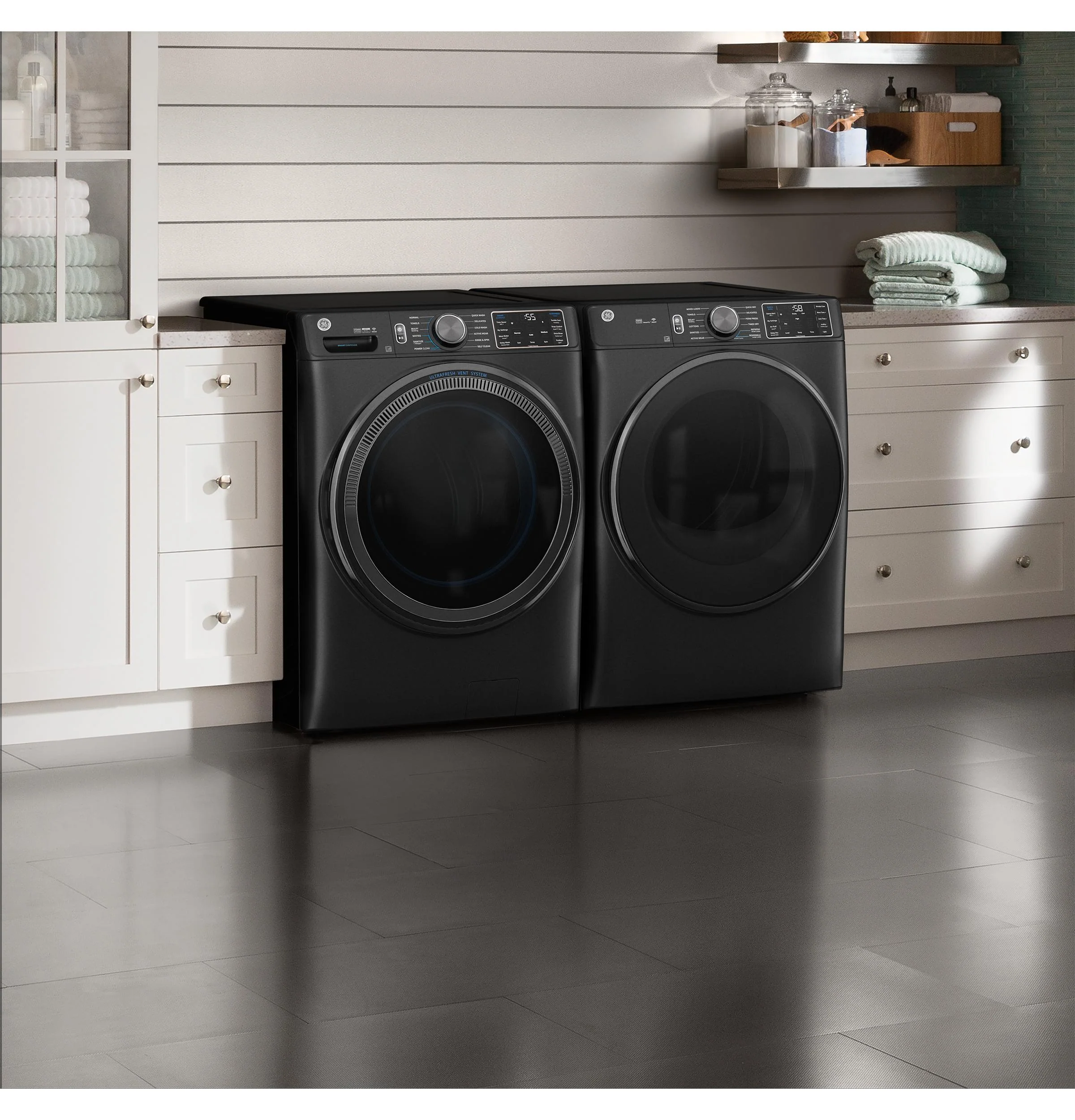 GFW655SPVDS GE® ENERGY STAR® 5.0 cu. ft. Capacity Smart Front Load Steam Washer with SmartDispense™ UltraFresh Vent System with OdorBlock™ and Steam - Image 10
