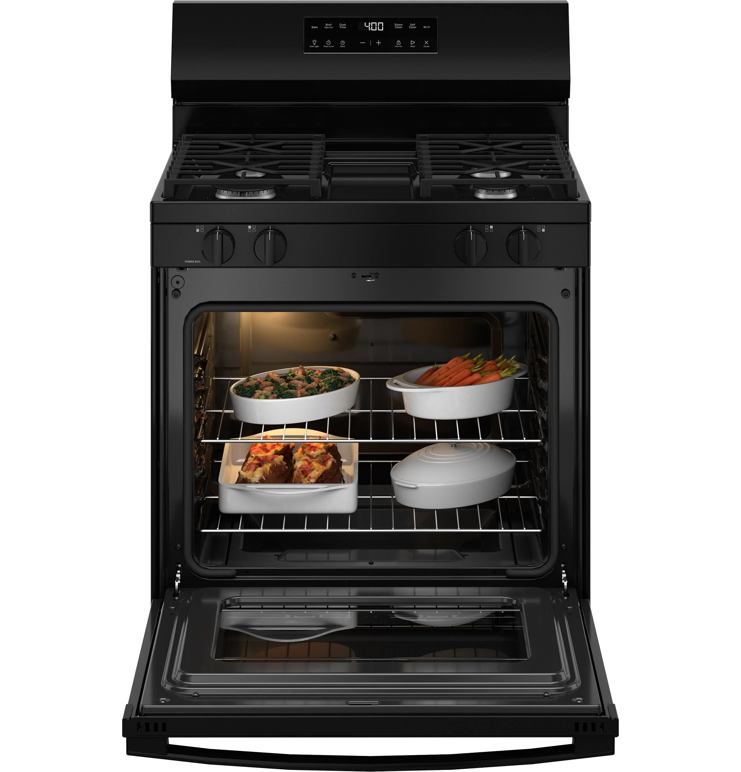 GGF400PVBB GE® 30" Free-Standing Gas Range - Image 4