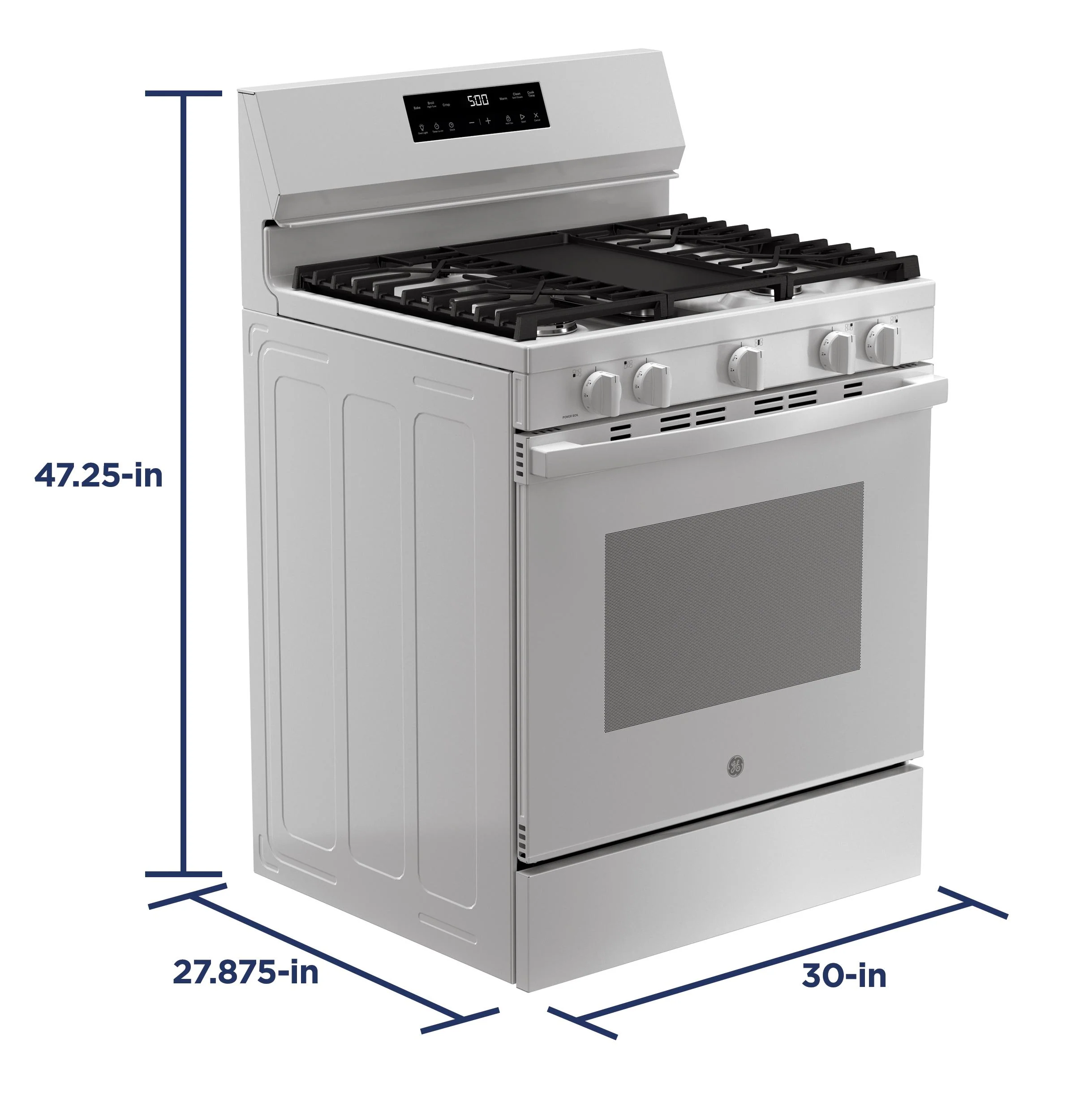 GGF500PVWW GE® 30" Free-Standing Gas Range with Crisp Mode - Image 22