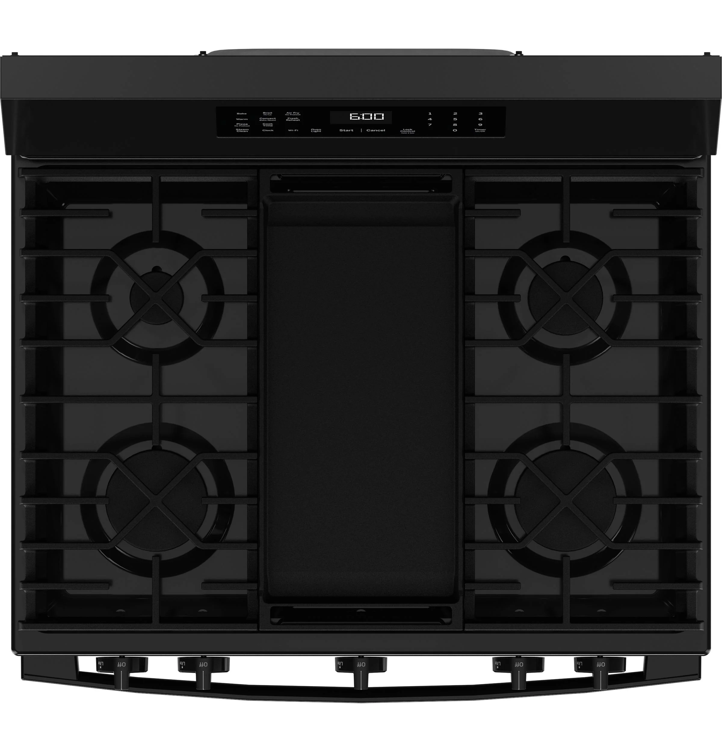 GGF600AVBB GE® 30" Free-Standing Gas Convection Range with No Preheat Air Fry and EasyWash™ Oven Tray - Image 2