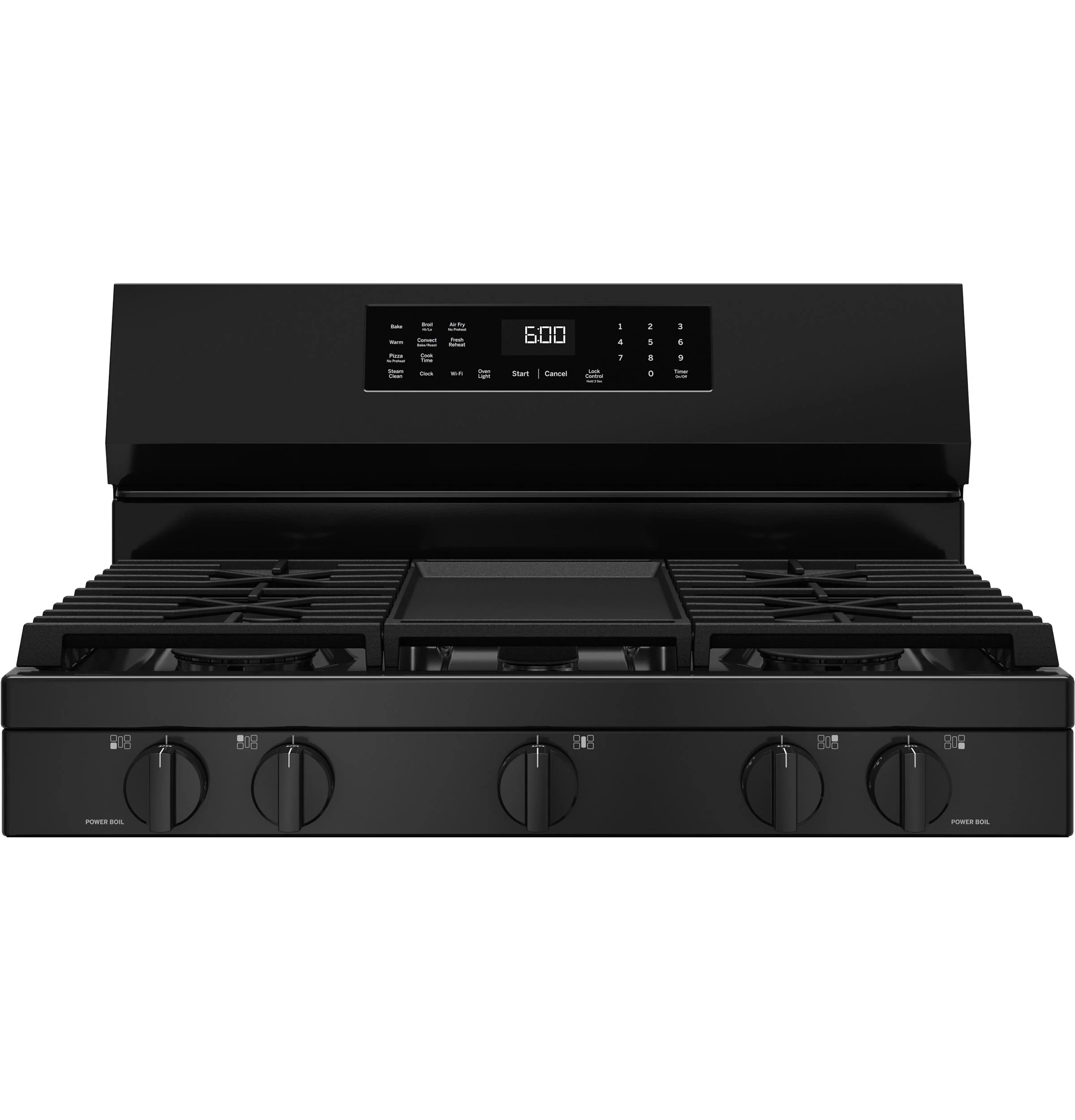 GGF600AVBB GE® 30" Free-Standing Gas Convection Range with No Preheat Air Fry and EasyWash™ Oven Tray - Image 5
