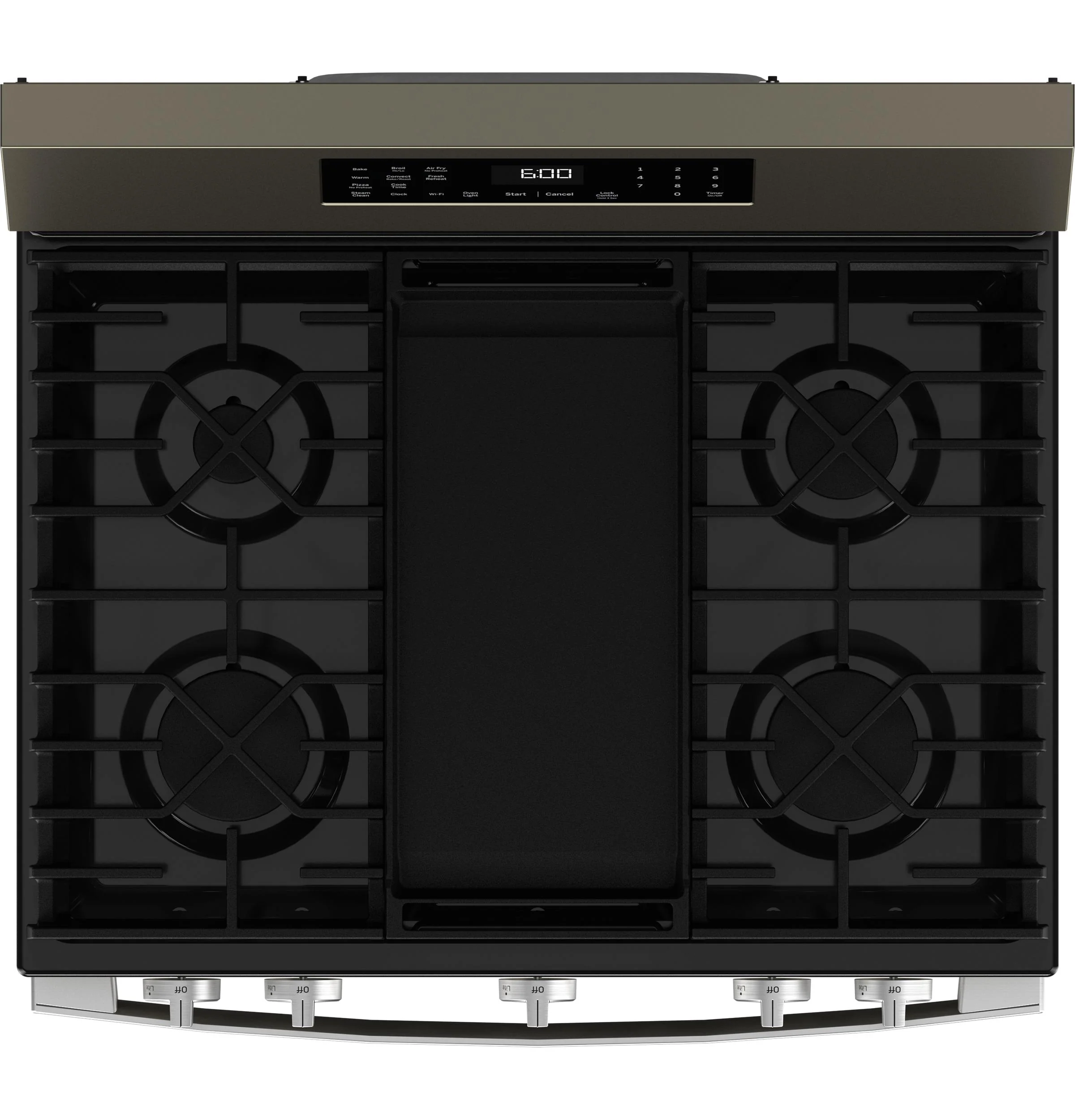 GGF600AVES GE® 30" Free-Standing Gas Convection Range with No Preheat Air Fry and EasyWash™ Oven Tray - Image 2