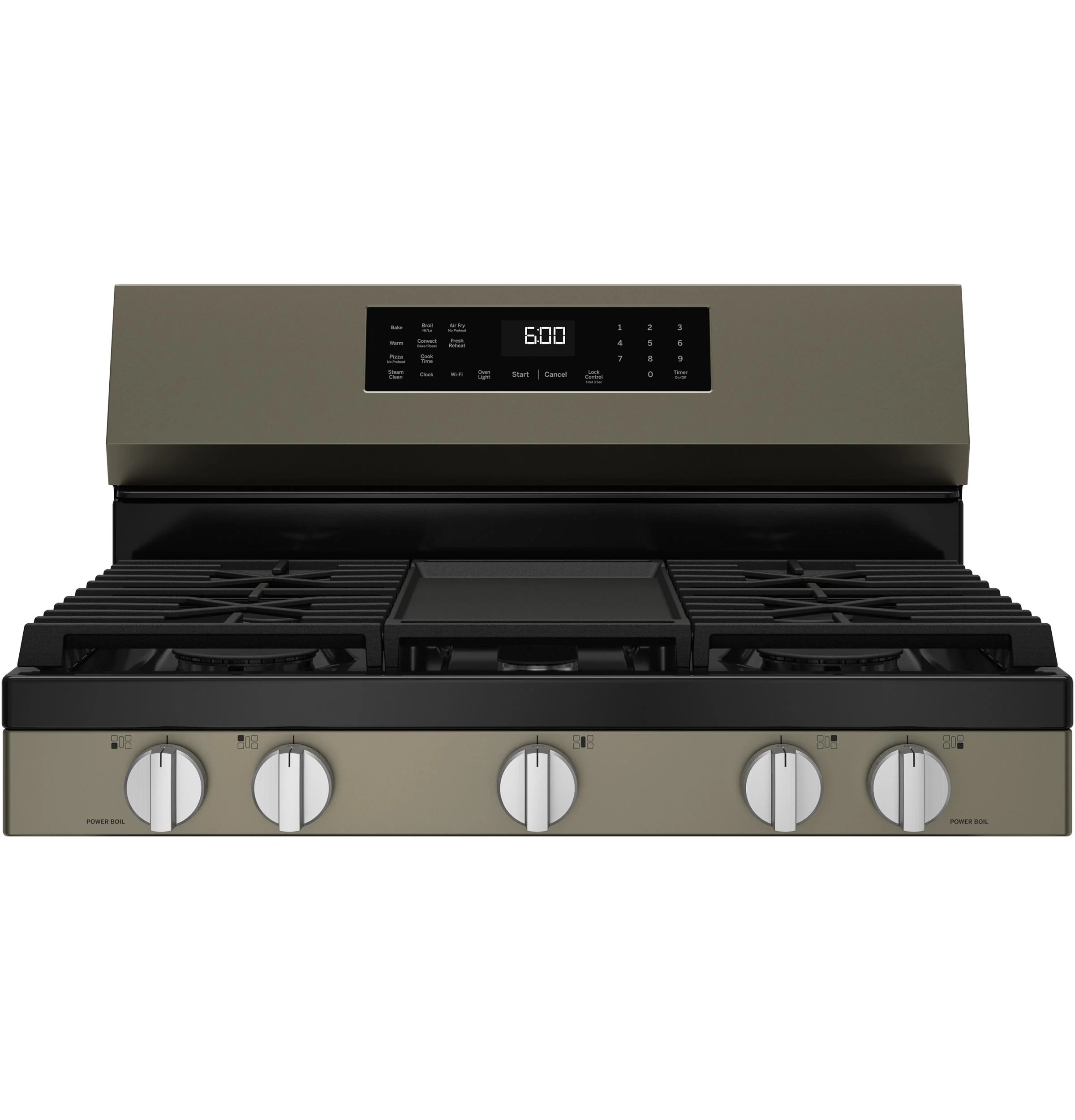 GGF600AVES GE® 30" Free-Standing Gas Convection Range with No Preheat Air Fry and EasyWash™ Oven Tray - Image 5