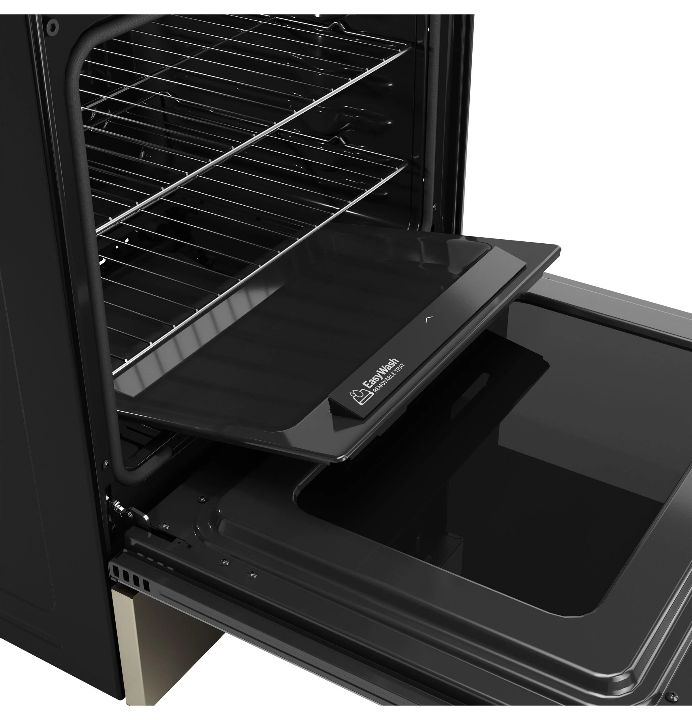 GGF600AVES GE® 30" Free-Standing Gas Convection Range with No Preheat Air Fry and EasyWash™ Oven Tray - Image 7