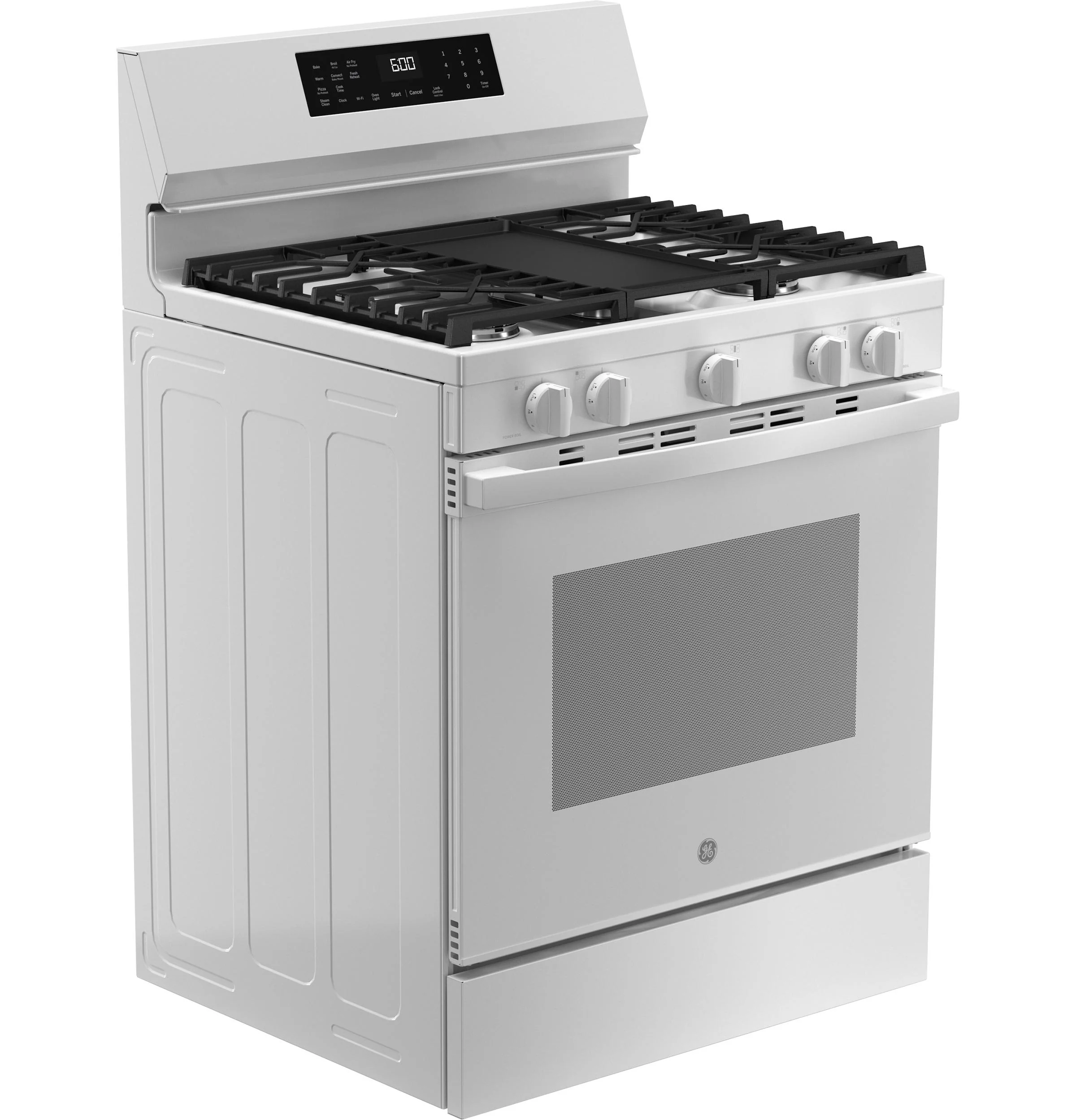 GGF600AVWW GE® 30" Free-Standing Gas Convection Range with No Preheat Air Fry and EasyWash™ Oven Tray - Image 33