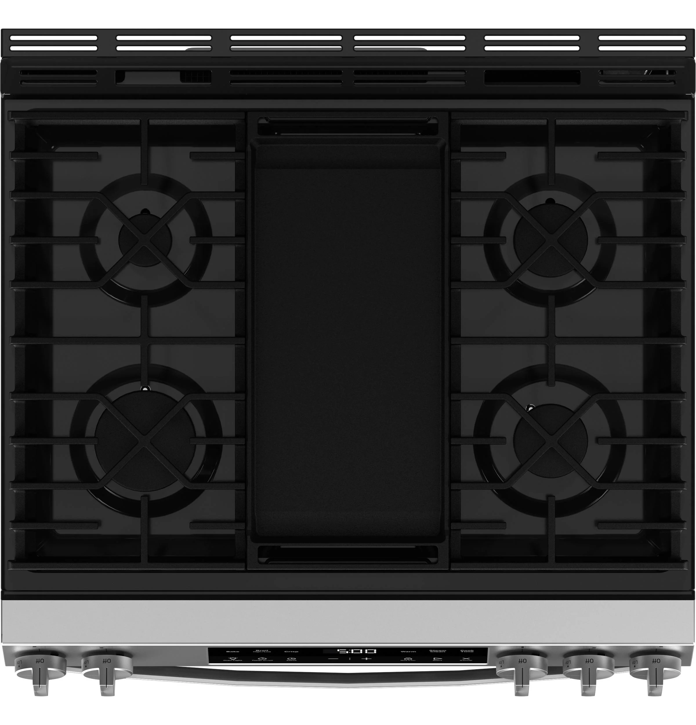 GGS500SVSS GE® 30" Slide-In Front Control Gas Range with Crisp Mode - Image 2