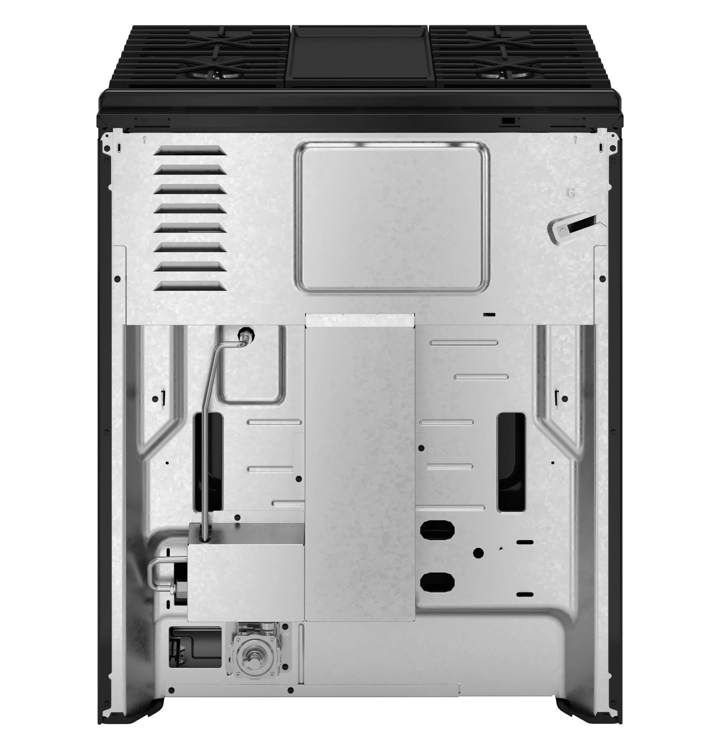 GGS600AVDS GE® 30" Slide-In Front-Control Convection Gas Range with No Preheat Air Fry and EasyWash™ Oven Tray - Image 33