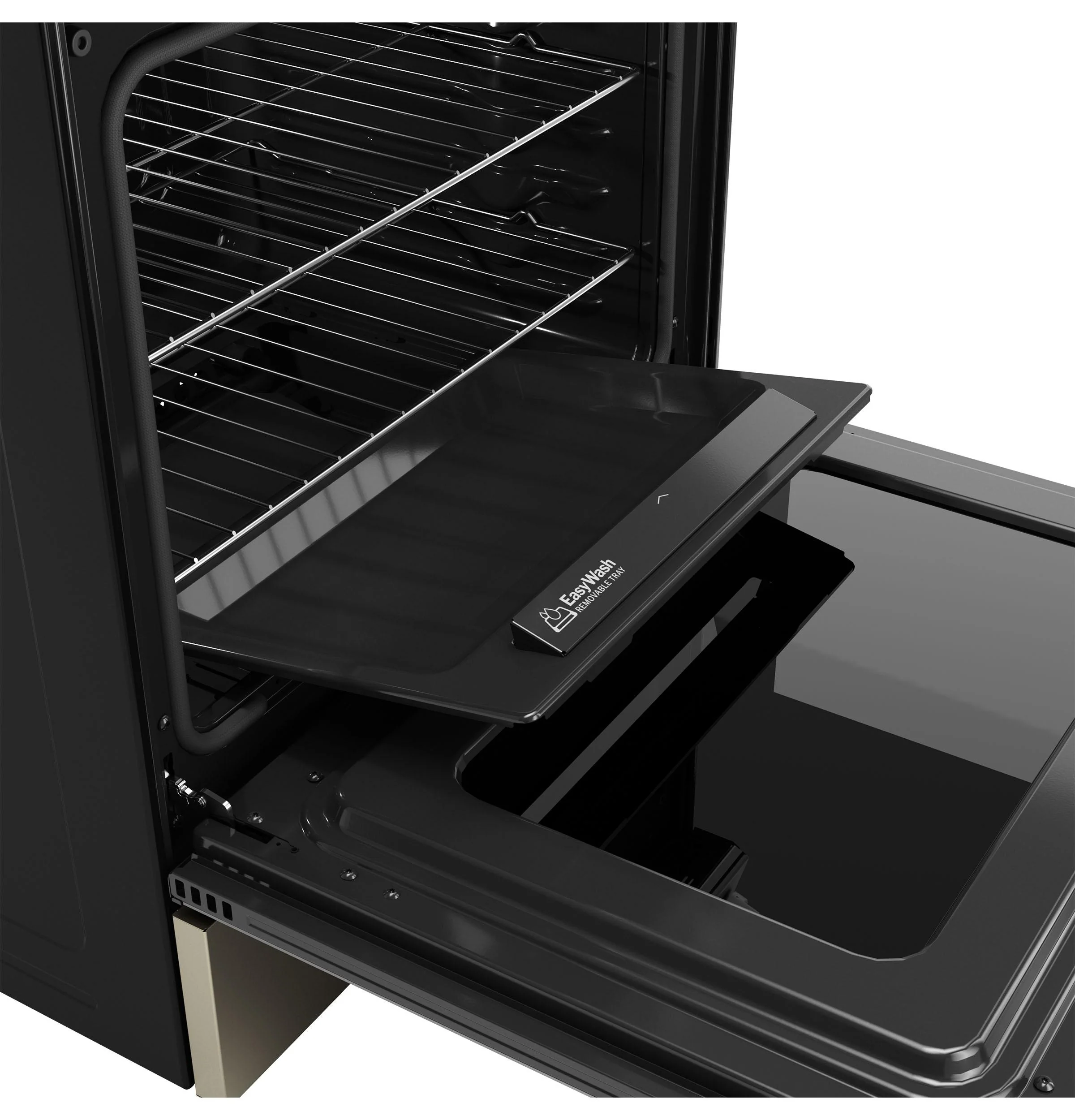 GGS600AVES GE® 30" Slide-In Front-Control Convection Gas Range with No Preheat Air Fry and EasyWash™ Oven Tray - Image 7