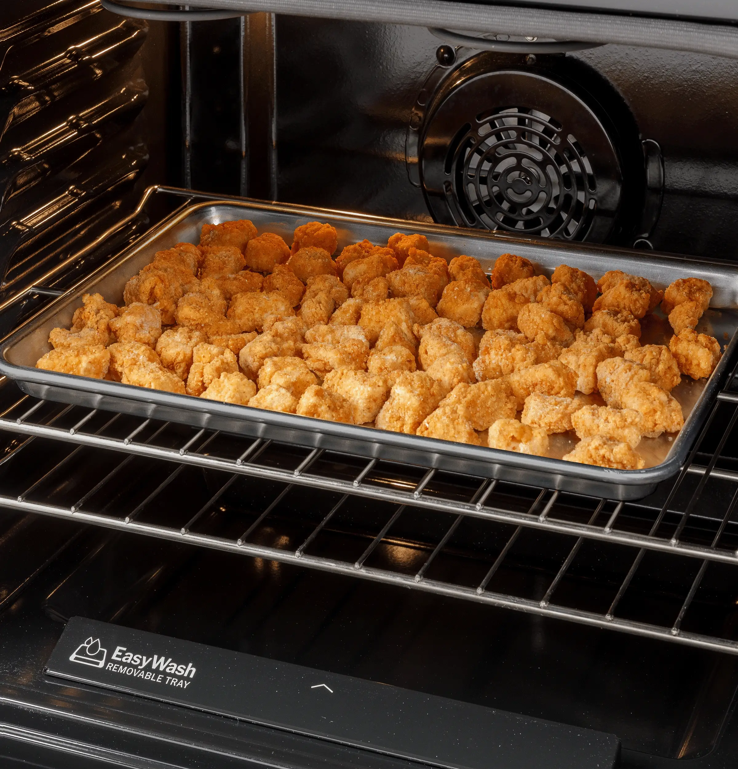 GGS600AVFS GE® 30" Slide-In Front-Control Convection Gas Range with No Preheat Air Fry and EasyWash™ Oven Tray - Image 26