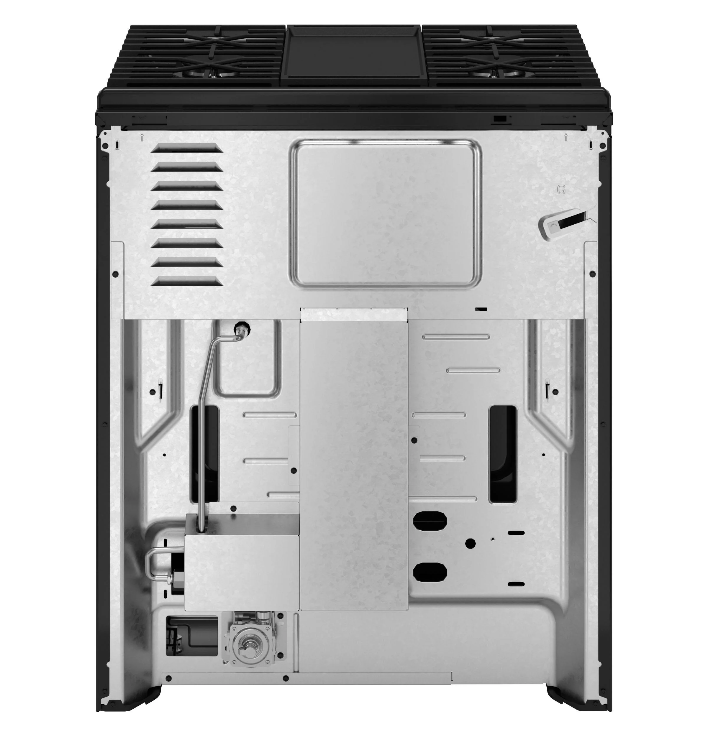 GGS600AVFS GE® 30" Slide-In Front-Control Convection Gas Range with No Preheat Air Fry and EasyWash™ Oven Tray - Image 33