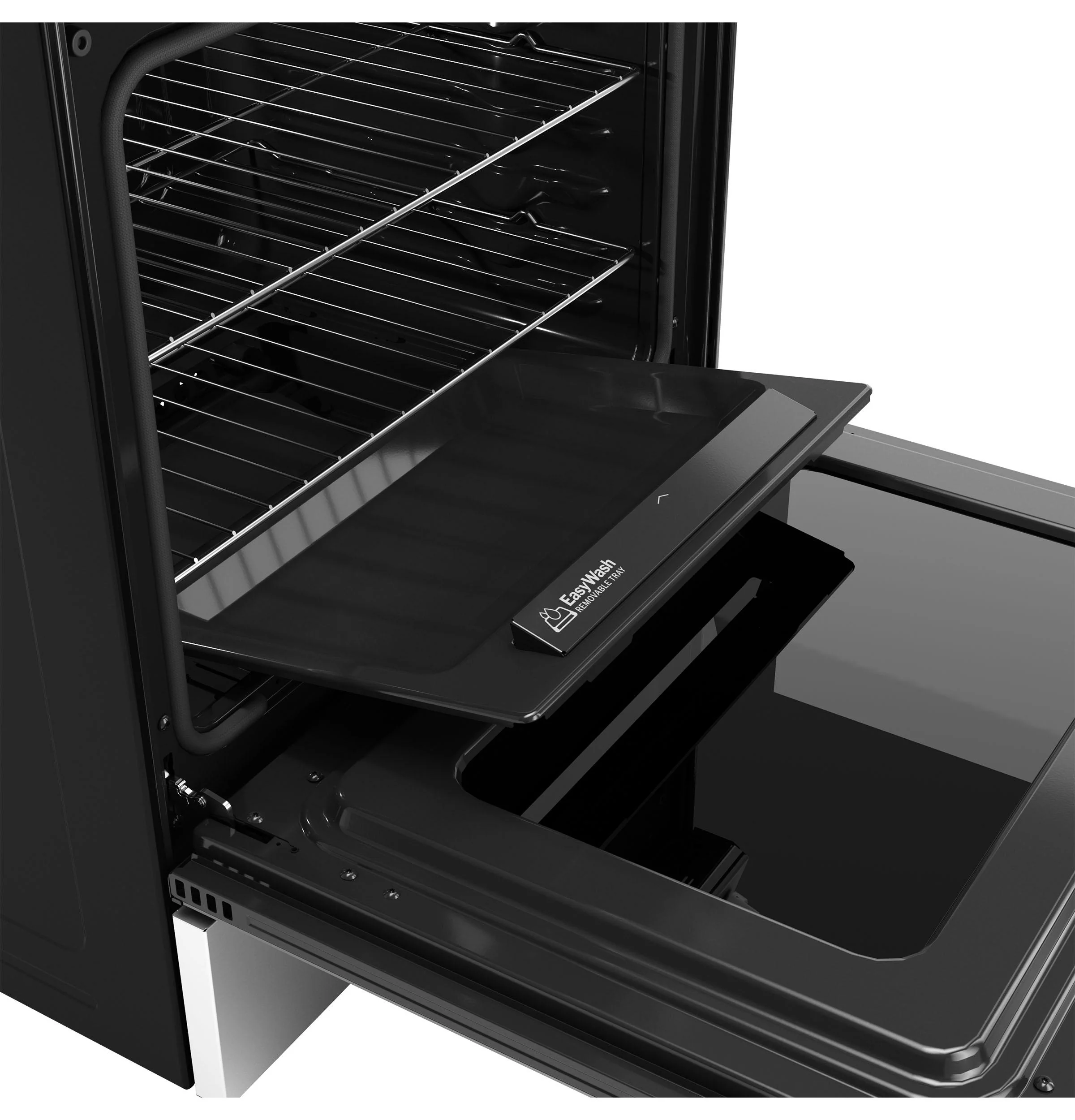 GGS600AVFS GE® 30" Slide-In Front-Control Convection Gas Range with No Preheat Air Fry and EasyWash™ Oven Tray - Image 7
