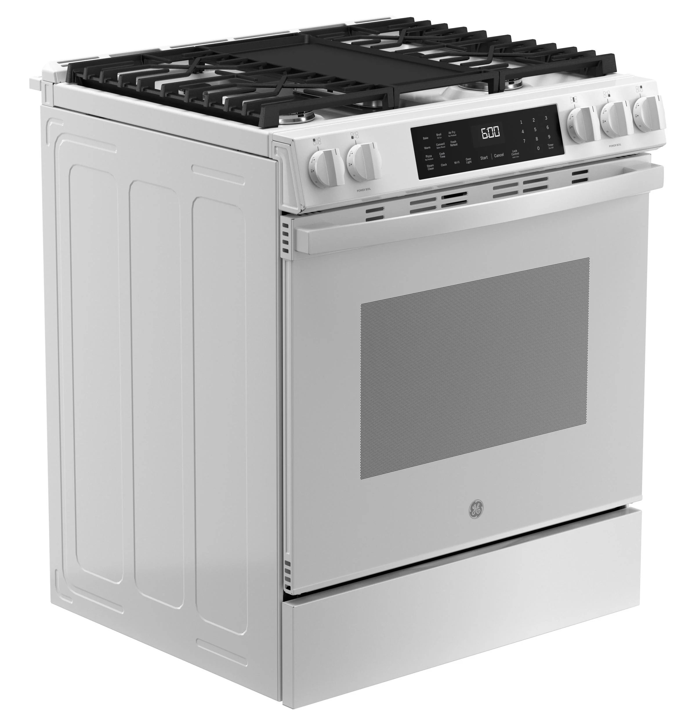 GGS600AVWW GE® 30" Slide-In Front-Control Convection Gas Range with No Preheat Air Fry and EasyWash™ Oven Tray - Image 32