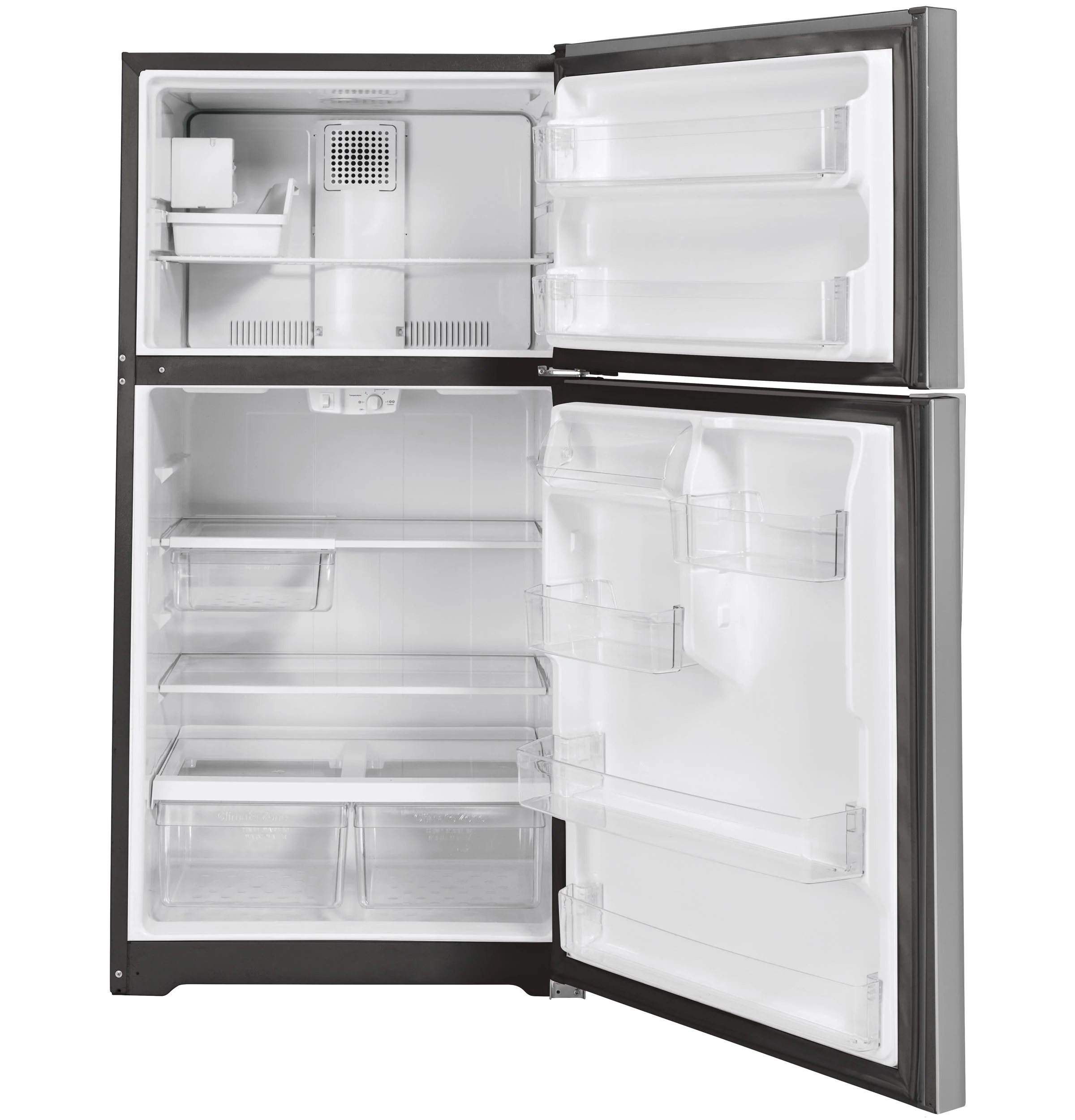 GIE22JSNRSS GE® ENERGY STAR® 21.9 Cu. Ft. Top-Freezer Refrigerator - Image 4