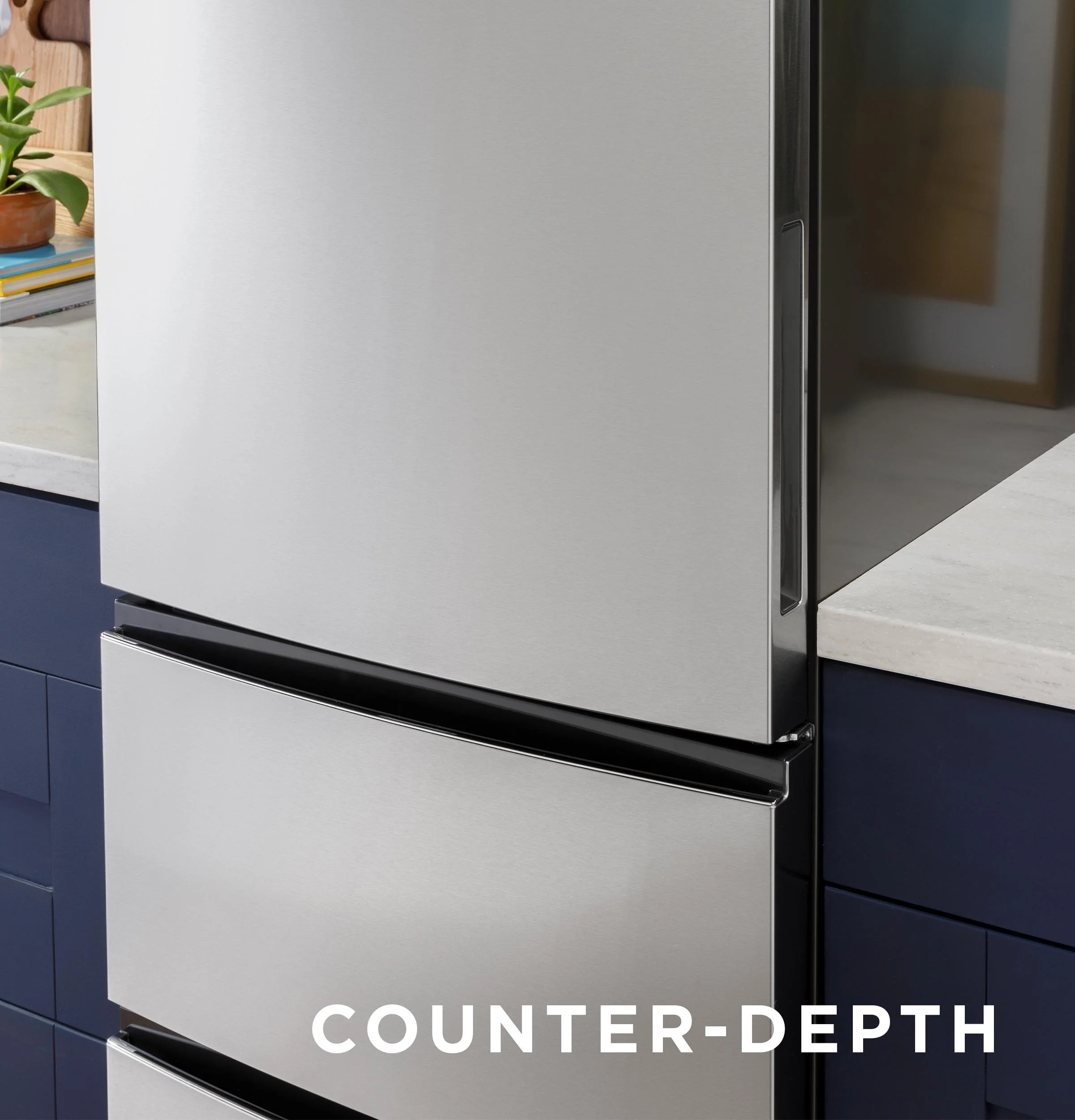 GLE12HSPSS GE® ENERGY STAR® 11.9 Cu. Ft. Bottom-Freezer Refrigerator - Image 18