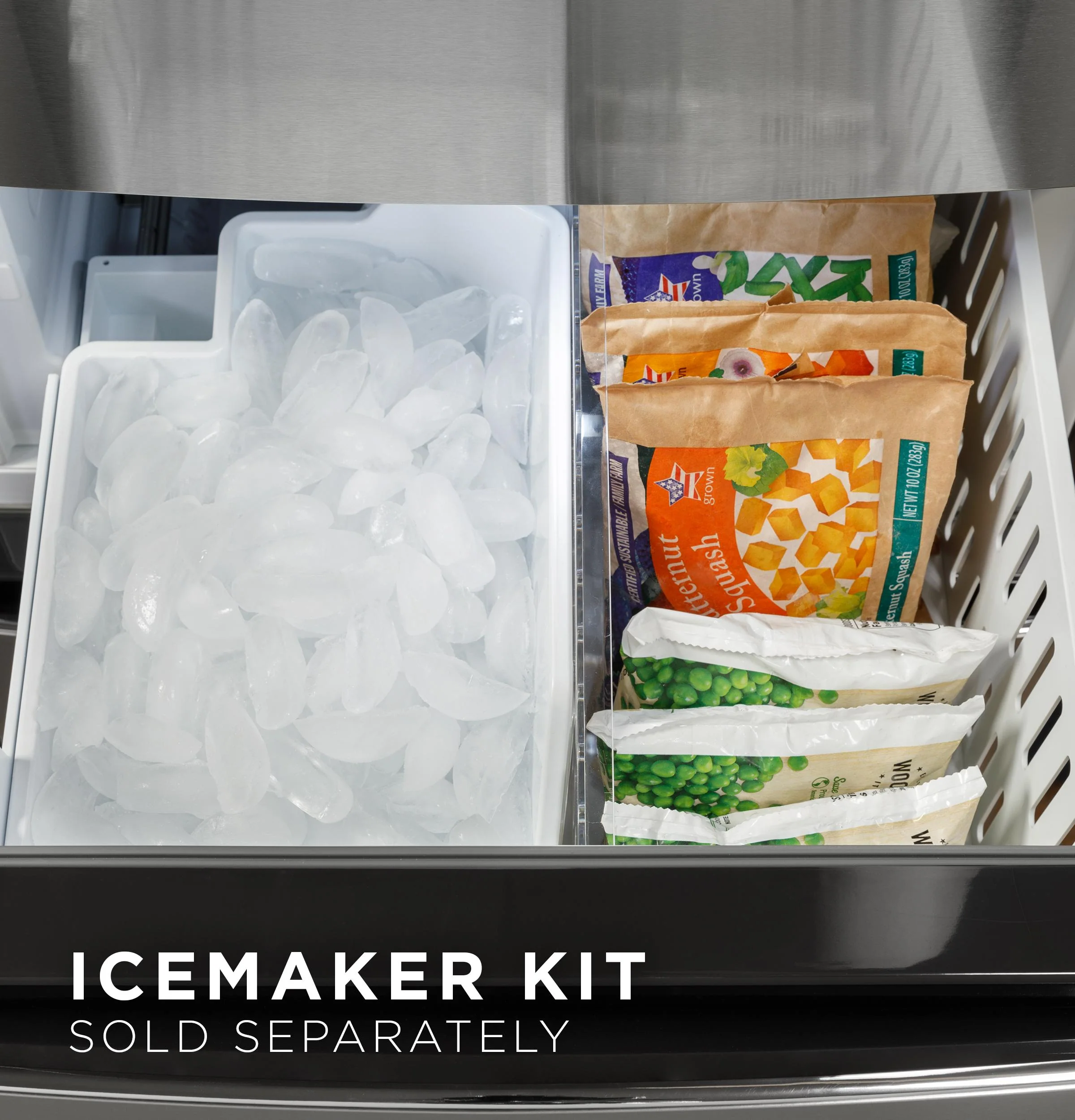 GLE12HSPSS GE® ENERGY STAR® 11.9 Cu. Ft. Bottom-Freezer Refrigerator - Image 20