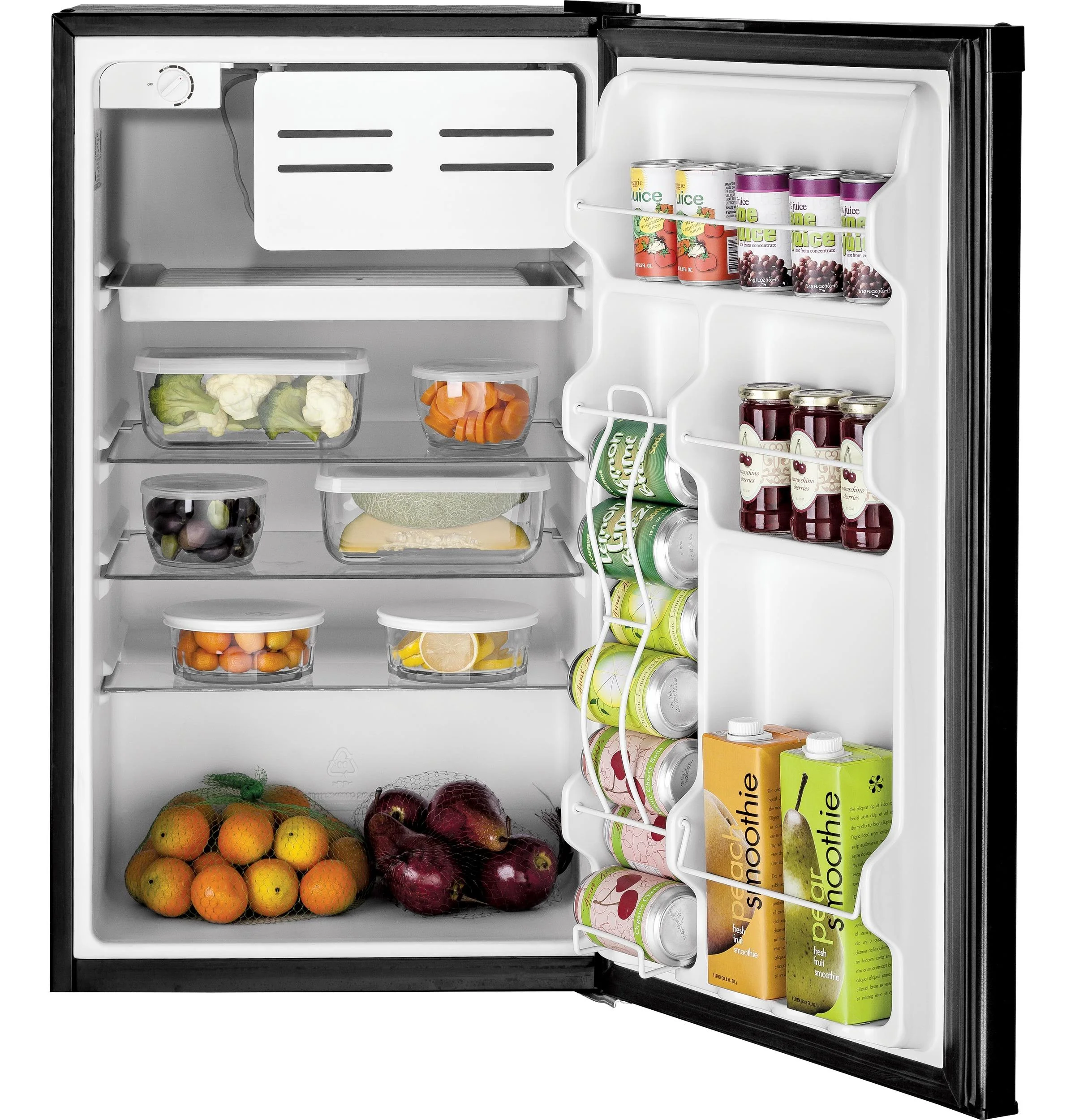 GME04GGKBB GE® ENERGY STAR® Compact Refrigerator - Image 3