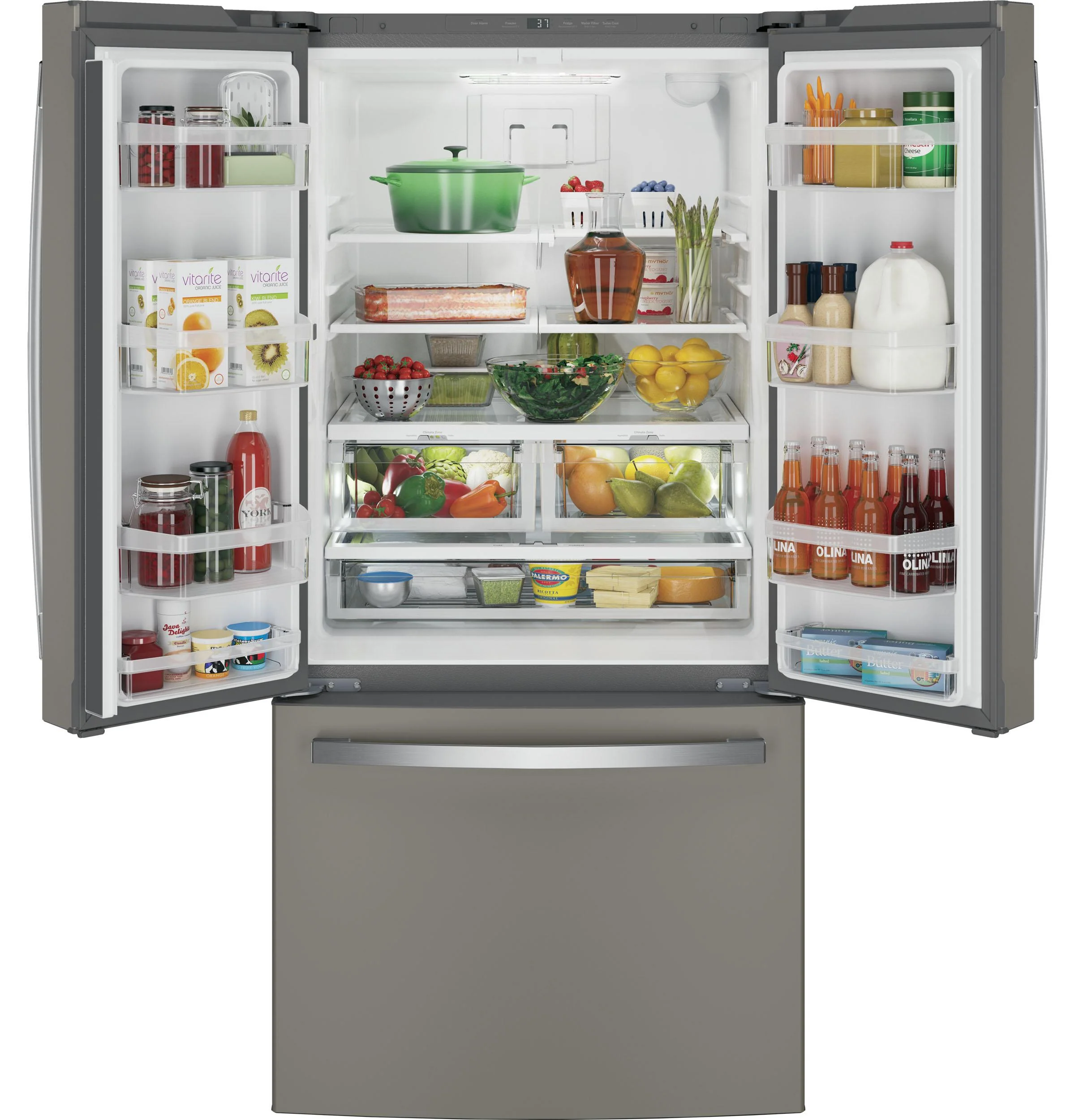 GNE25JMKES GE® ENERGY STAR® 24.7 Cu. Ft. French-Door Refrigerator - Image 15