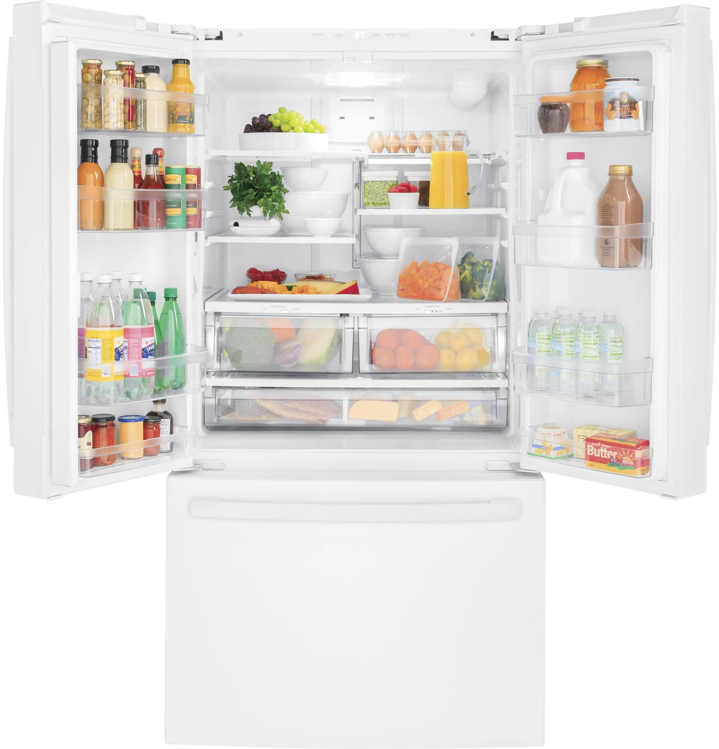 GNE27JGMWW GE ENERGY STAR 27.0 Cu. Ft. French-Door Refrigerator - Image 15