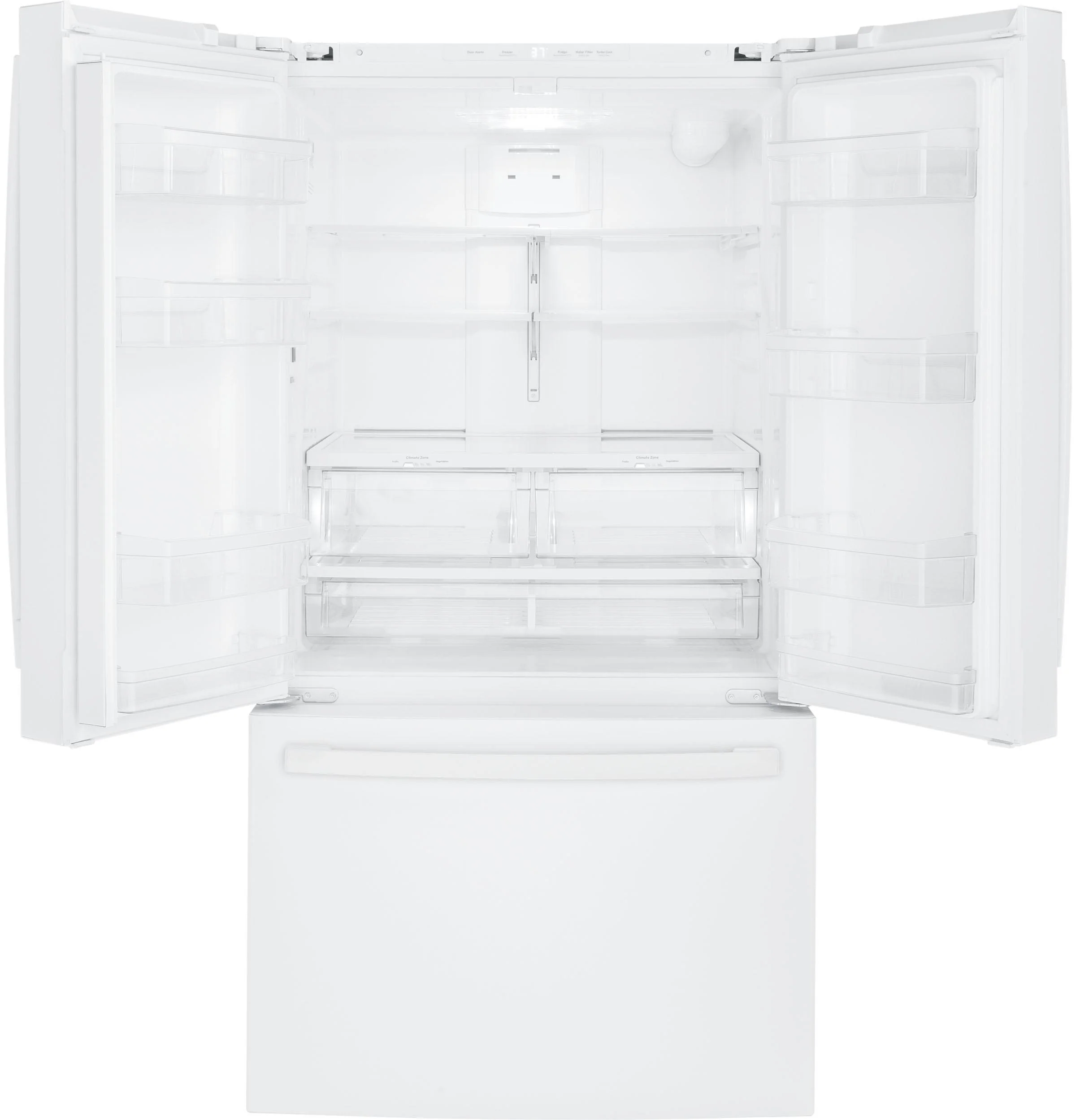 GNE27JGMWW GE ENERGY STAR 27.0 Cu. Ft. French-Door Refrigerator - Image 3