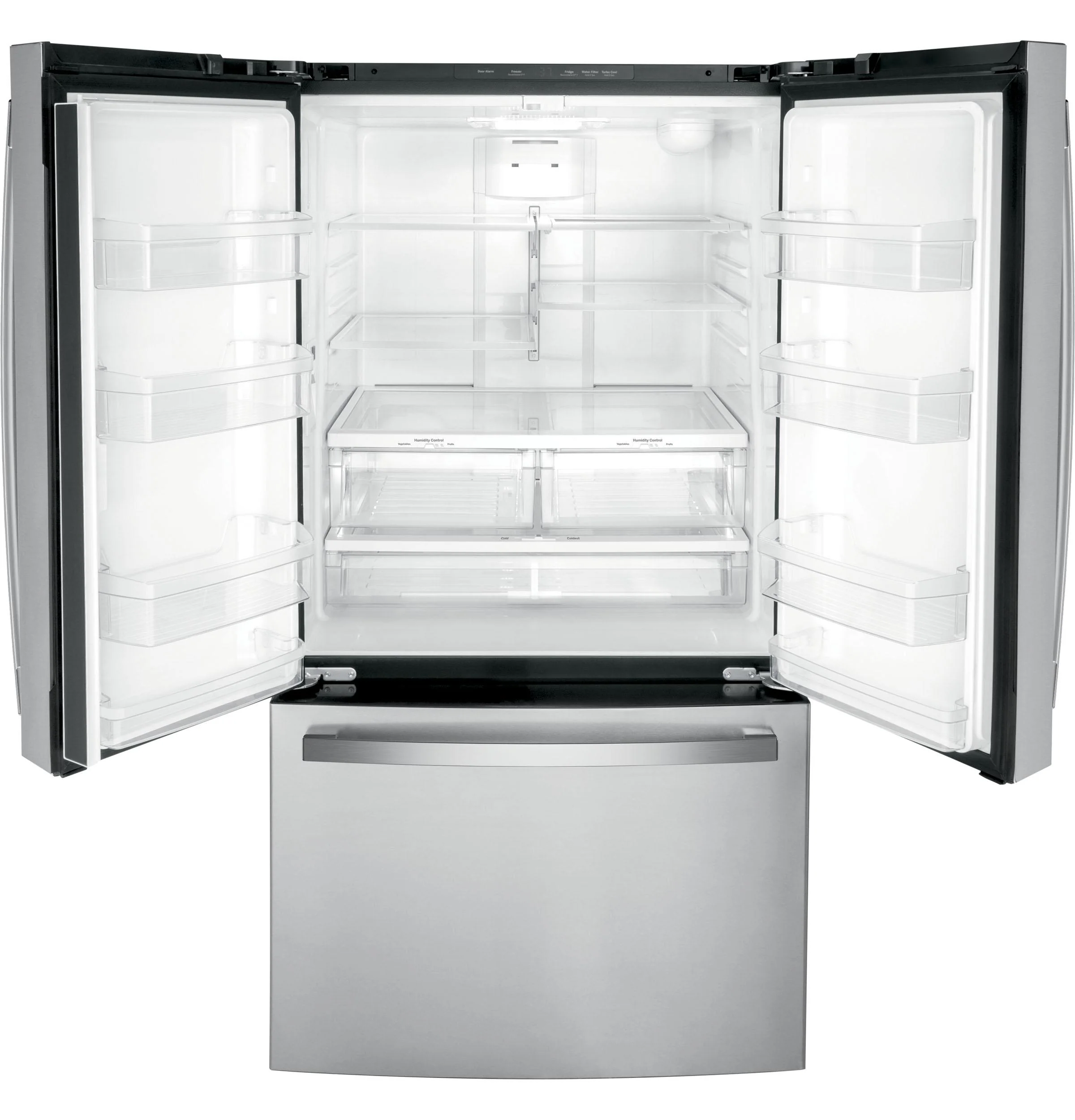 GNE27JYMFS GE ENERGY STAR 27.0 Cu. Ft. Fingerprint Resistant French-Door Refrigerator - Image 16