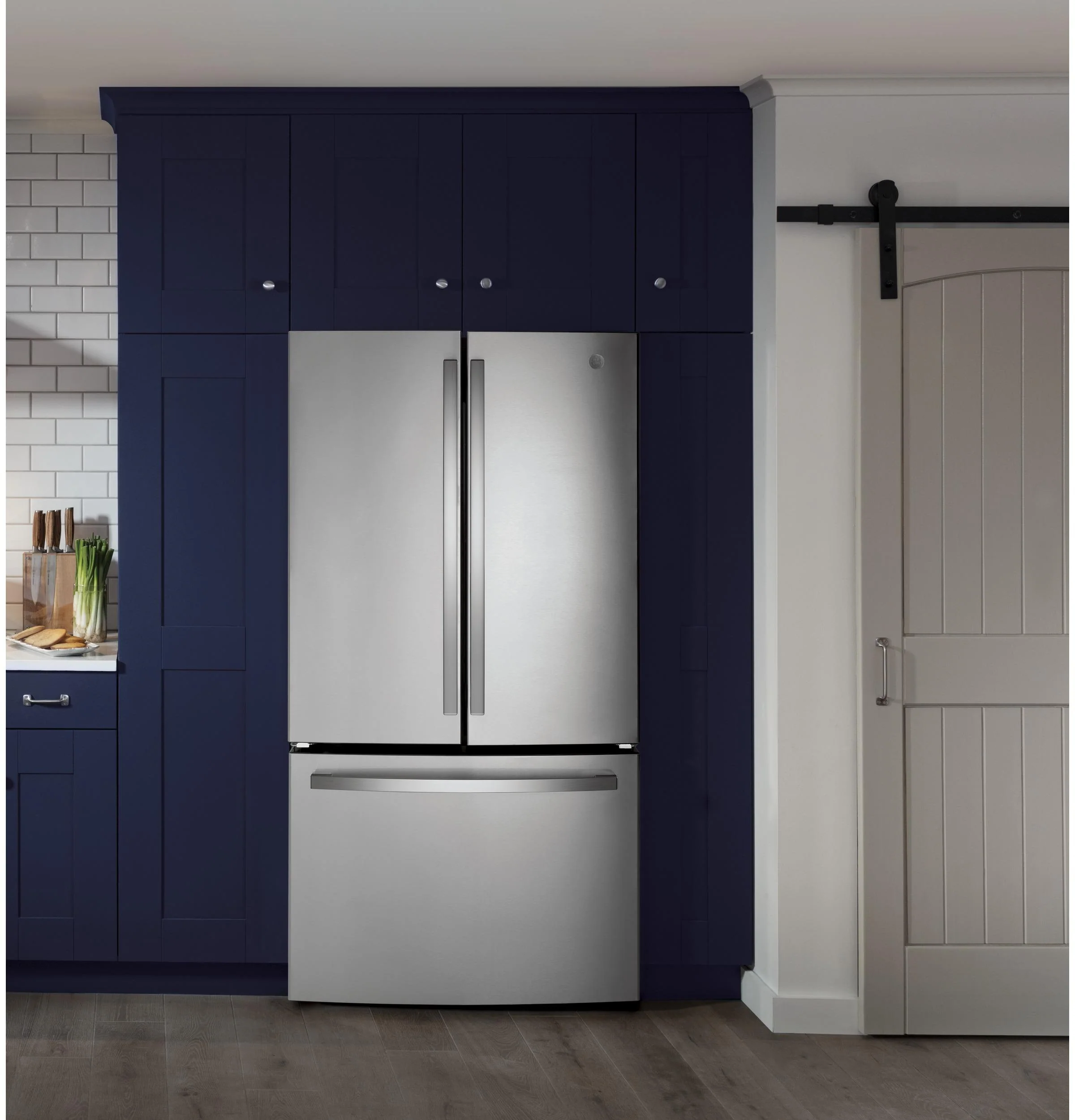 GNE27JYMFS GE ENERGY STAR 27.0 Cu. Ft. Fingerprint Resistant French-Door Refrigerator - Image 7