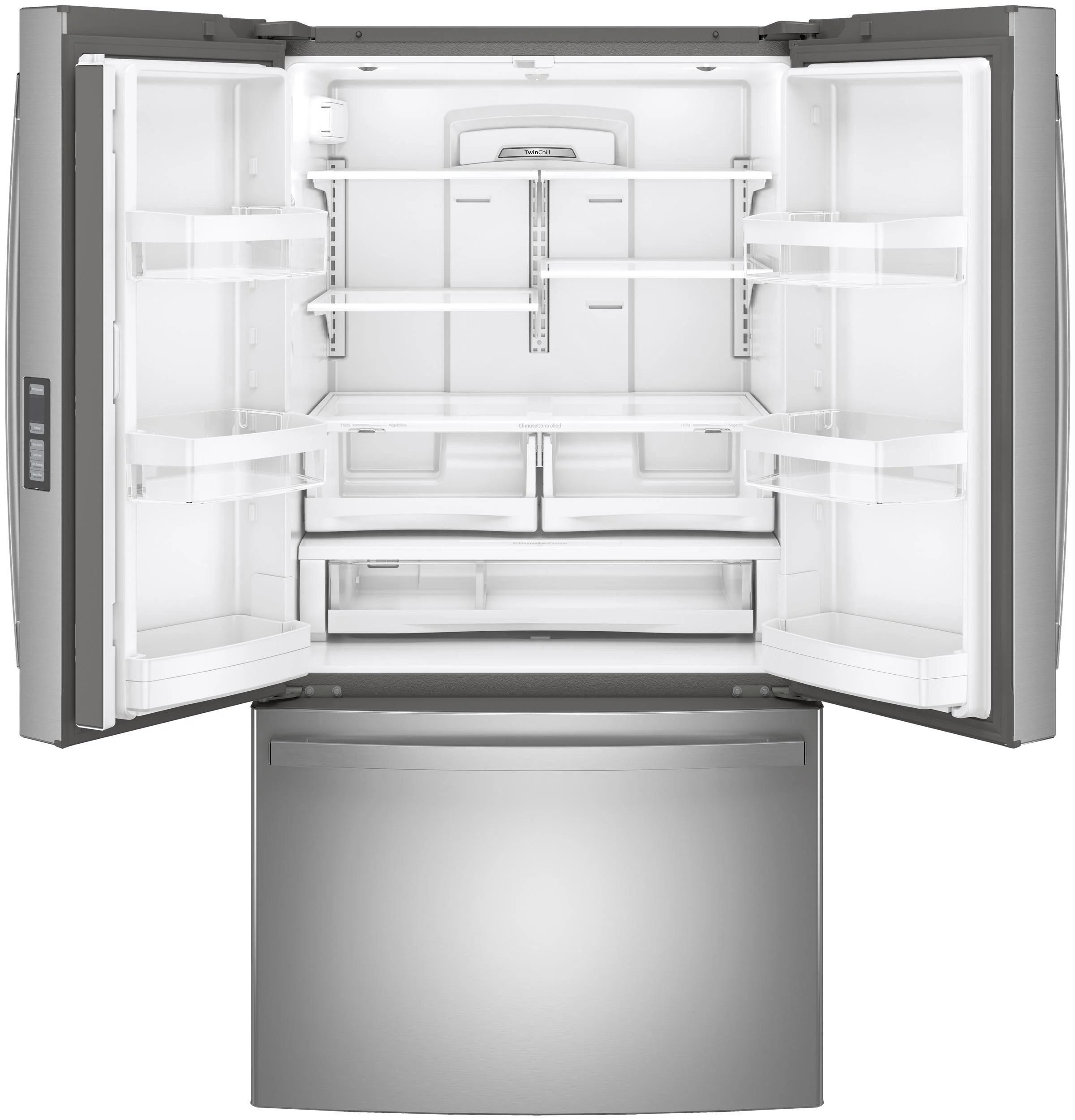GNE29GYNFS GE® ENERGY STAR® 28.7 Cu. Ft. Fingerprint Resistant French-Door Refrigerator - Image 13