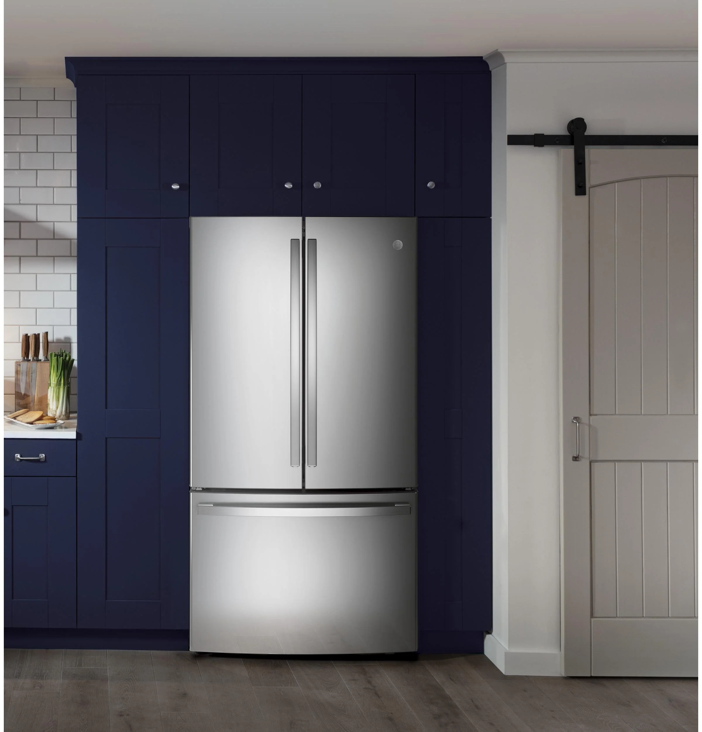 GNE29GYNFS GE® ENERGY STAR® 28.7 Cu. Ft. Fingerprint Resistant French-Door Refrigerator - Image 7