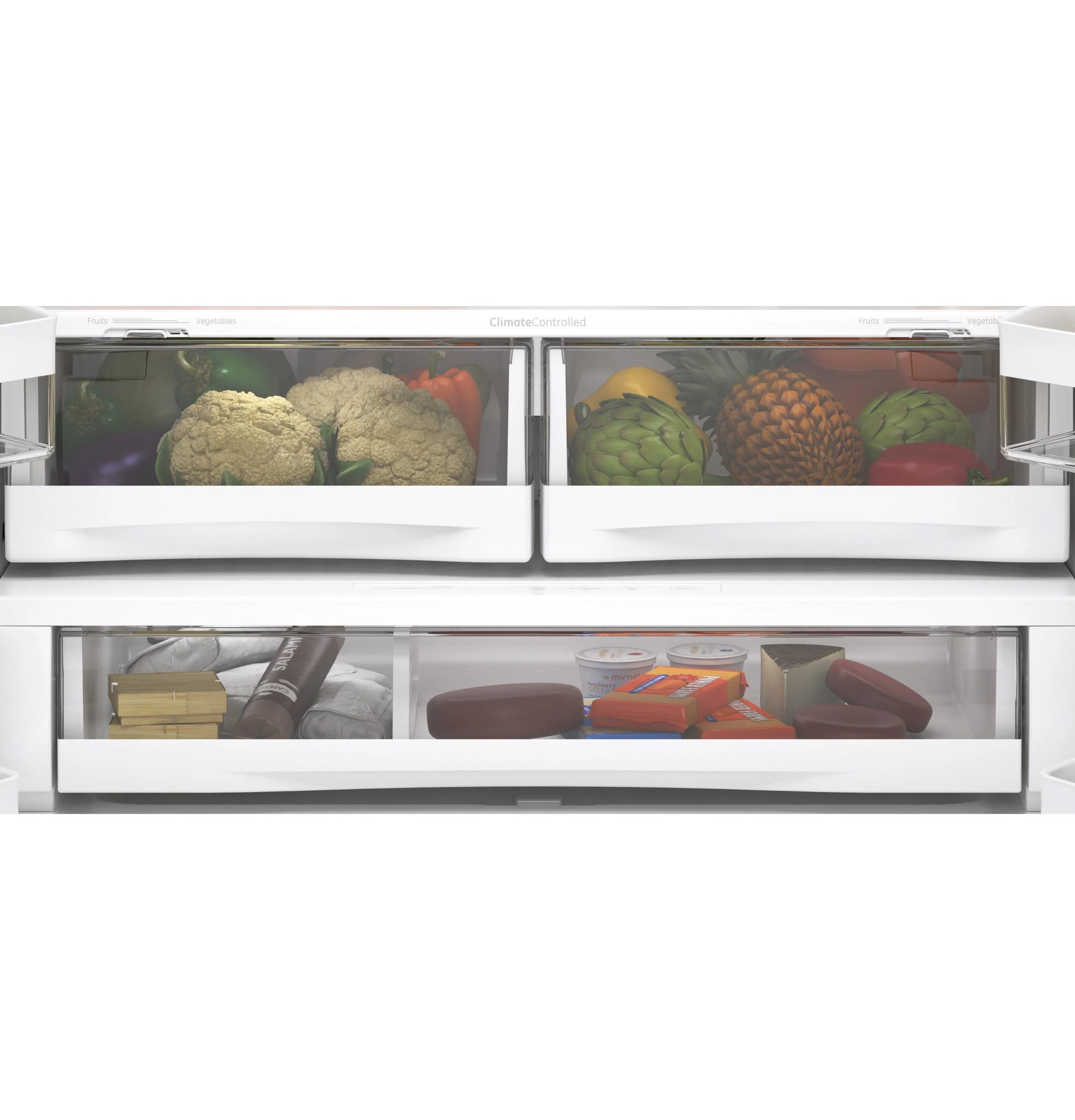 GNE29GYNFS GE® ENERGY STAR® 28.7 Cu. Ft. Fingerprint Resistant French-Door Refrigerator - Image 9