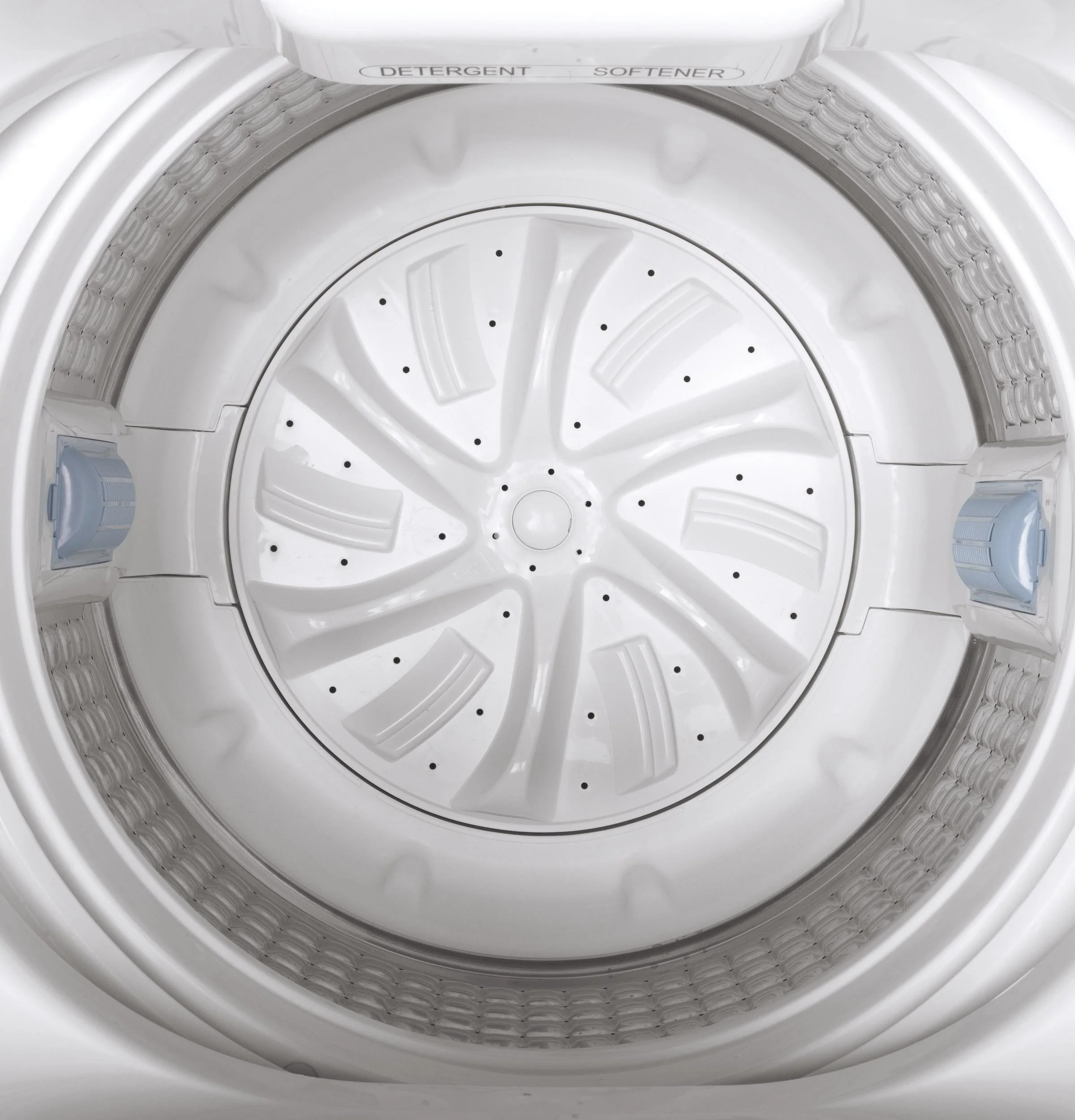 GNW128SSMWW GE® Space-Saving 2.8 cu. ft. Capacity Stationary Washer with Stainless Steel Basket - Image 4
