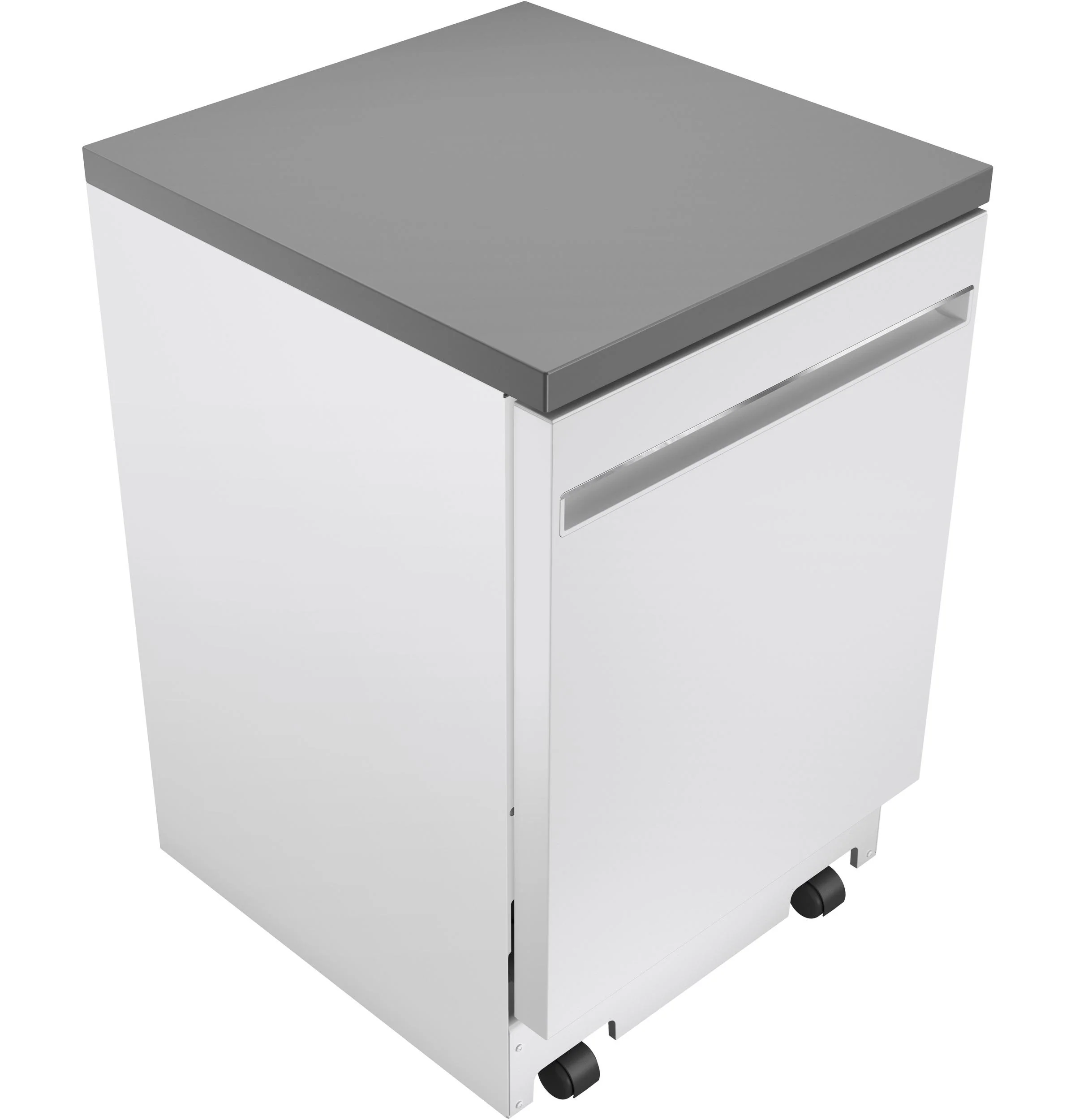 GPT225SGLWW GE® ENERGY STAR® 24" Stainless Steel Interior Portable Dishwasher with Sanitize Cycle - Image 6