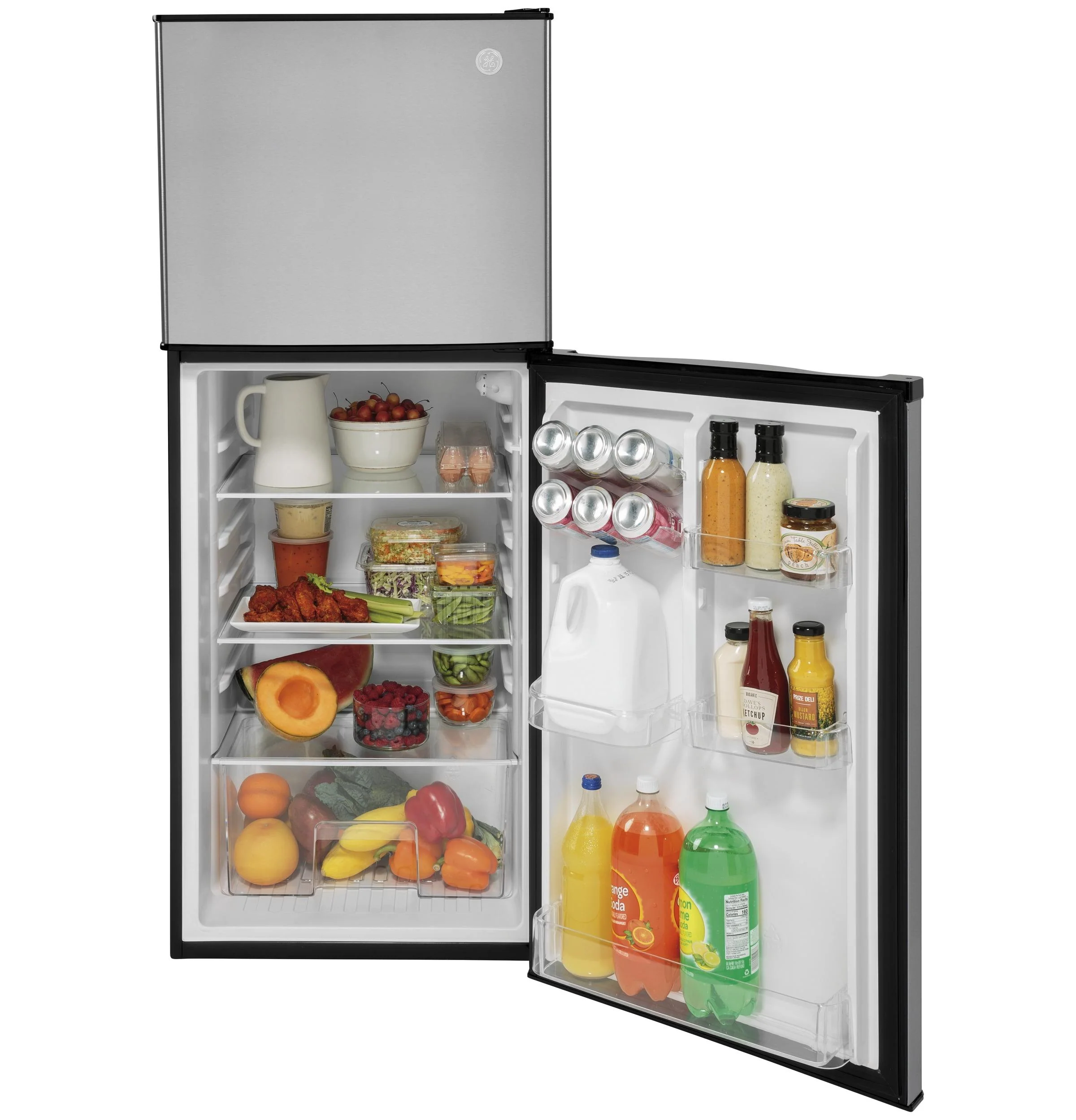 GPV10FSNSB GE® 9.8 Cu. Ft. 12 Volt DC Power Top-Freezer Refrigerator - Image 4