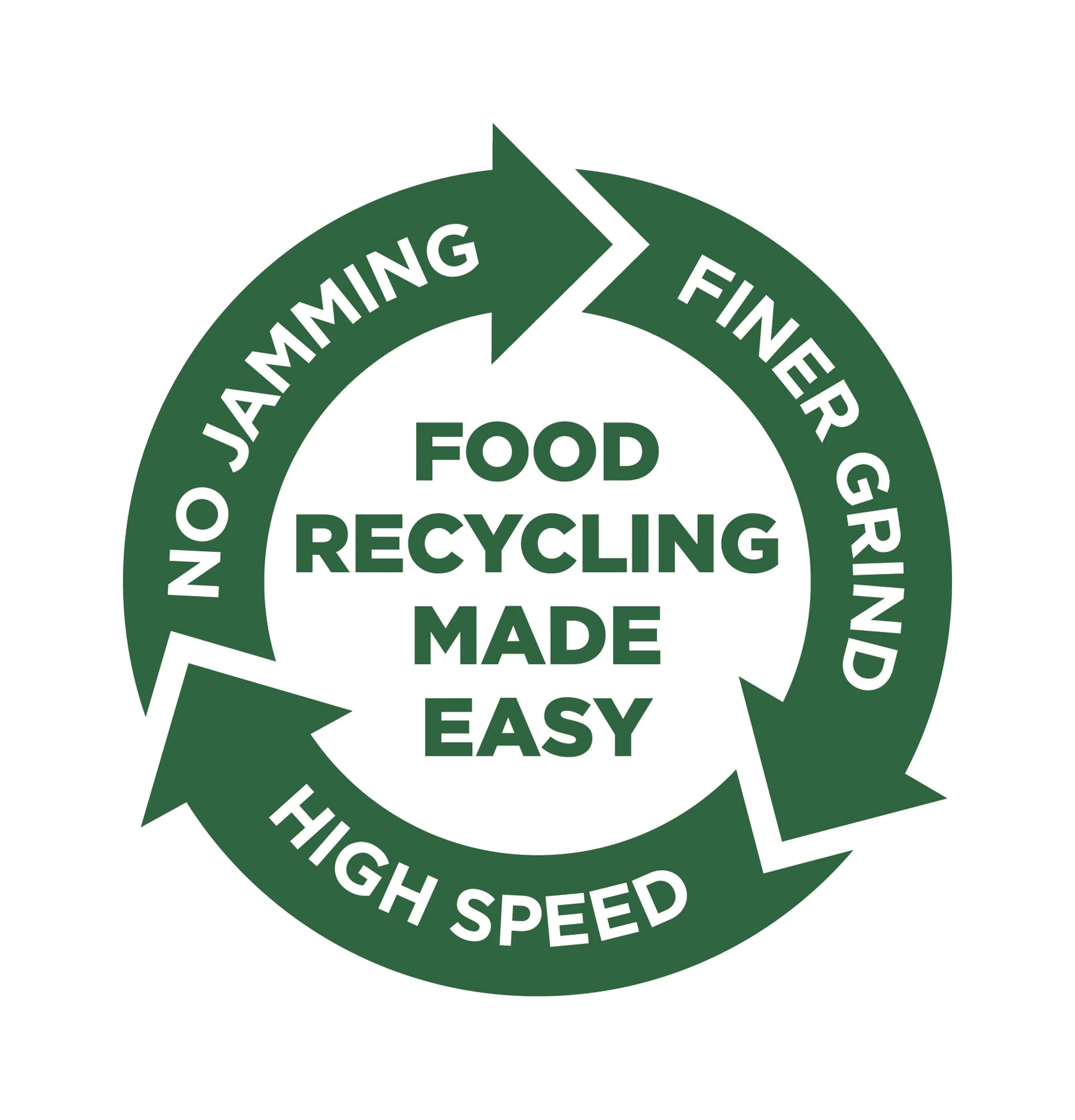 GE® 1/2 HP Disposall Green Continuous Feed Garbage Disposer Corded - Image 3