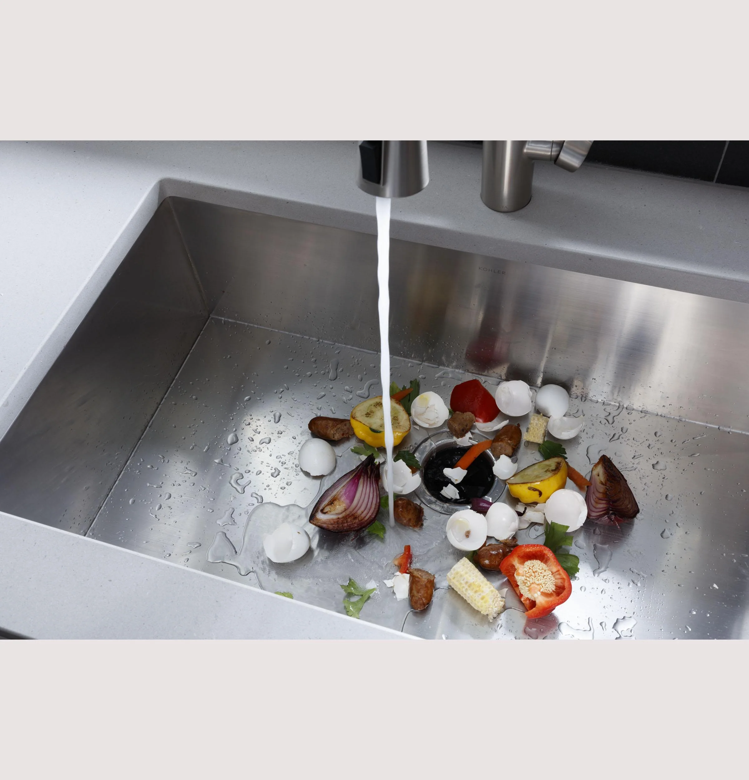 GE® 1/2 HP Disposall Green Continuous Feed Garbage Disposer Corded - Image 5