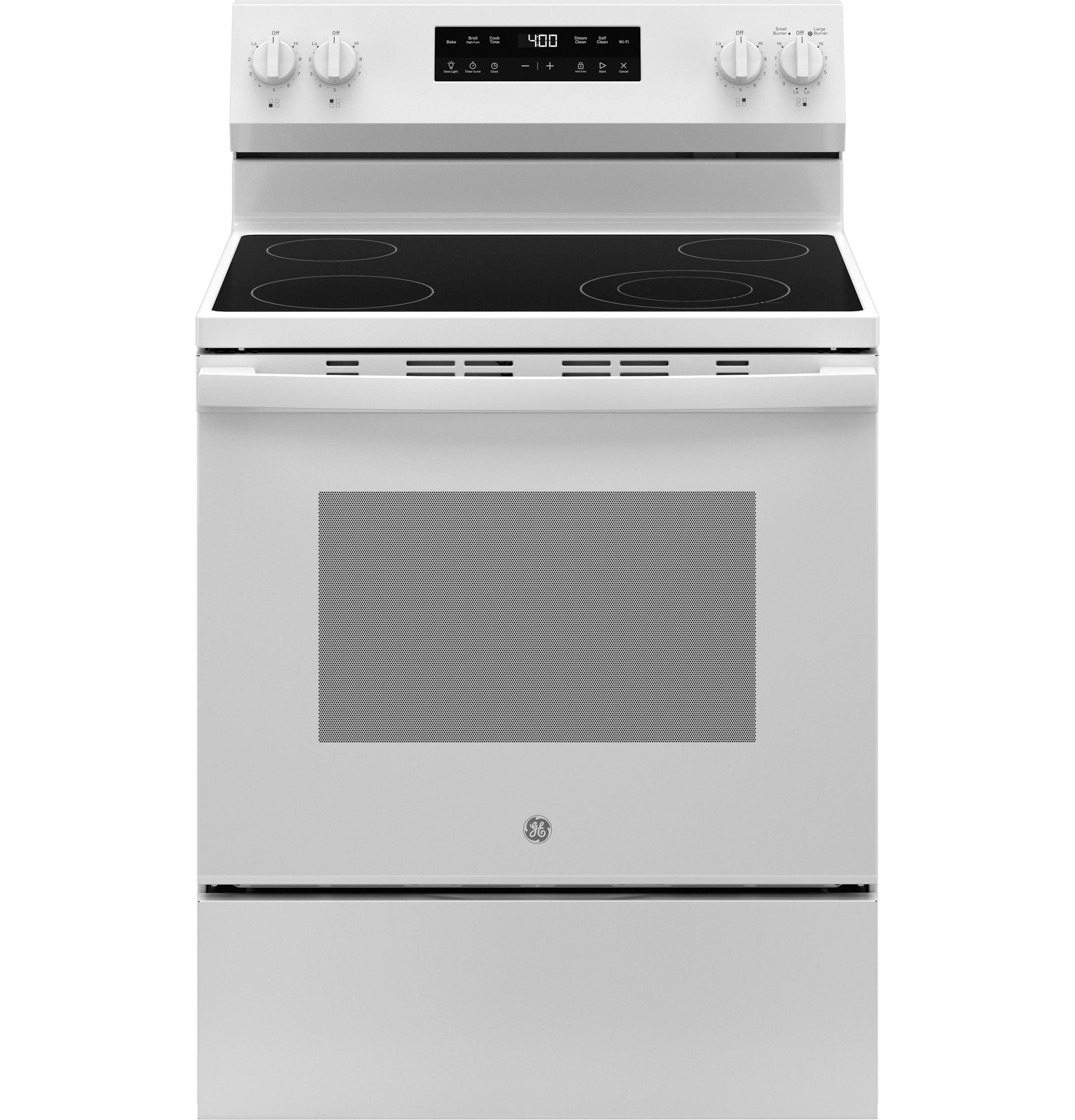 GRF400PVWW GE® ENERGY STAR® 30" Free-Standing Electric Range