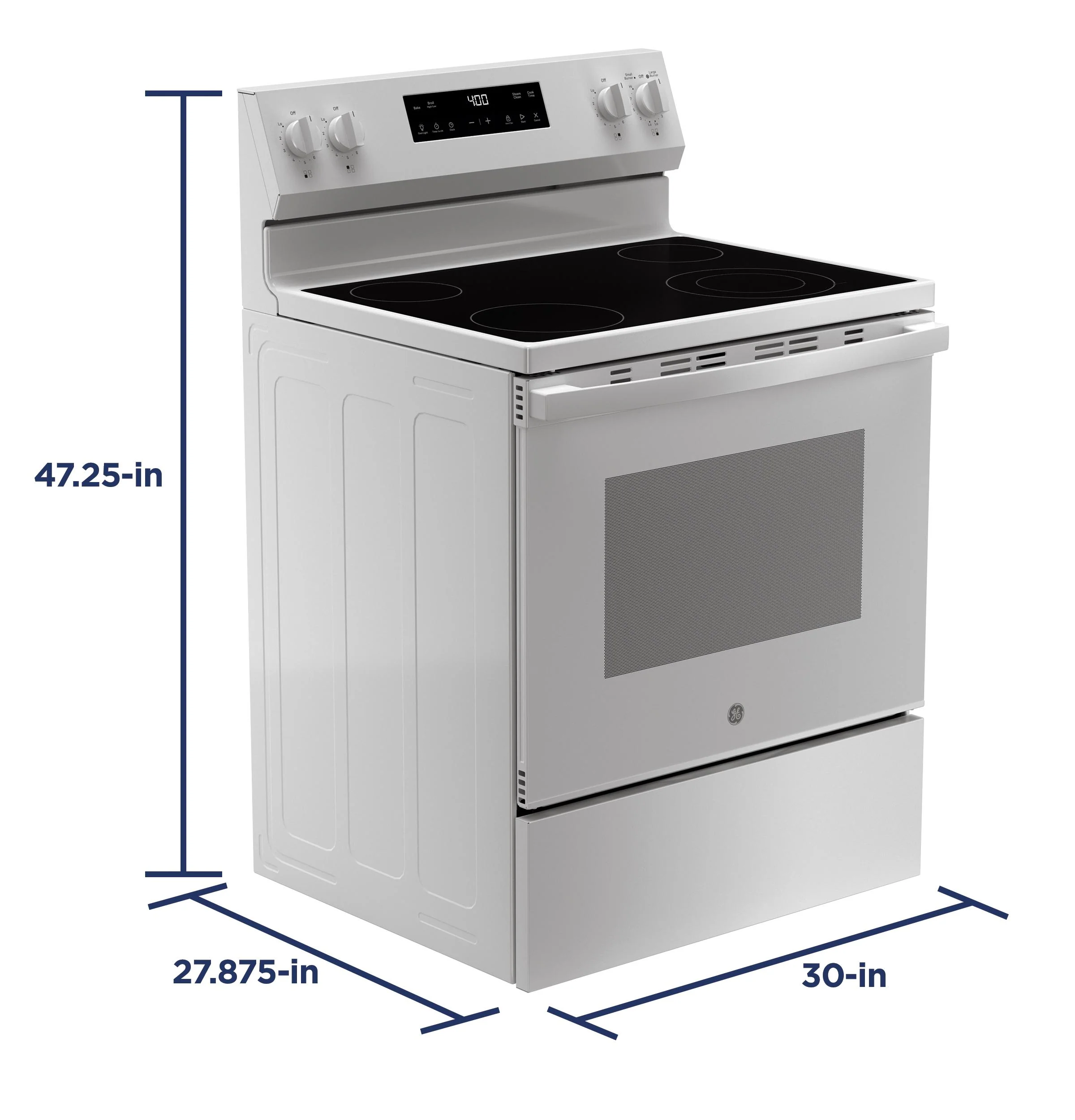 GRF400SVWW GE® ENERGY STAR® 30" Free-Standing Electric Range - Image 17