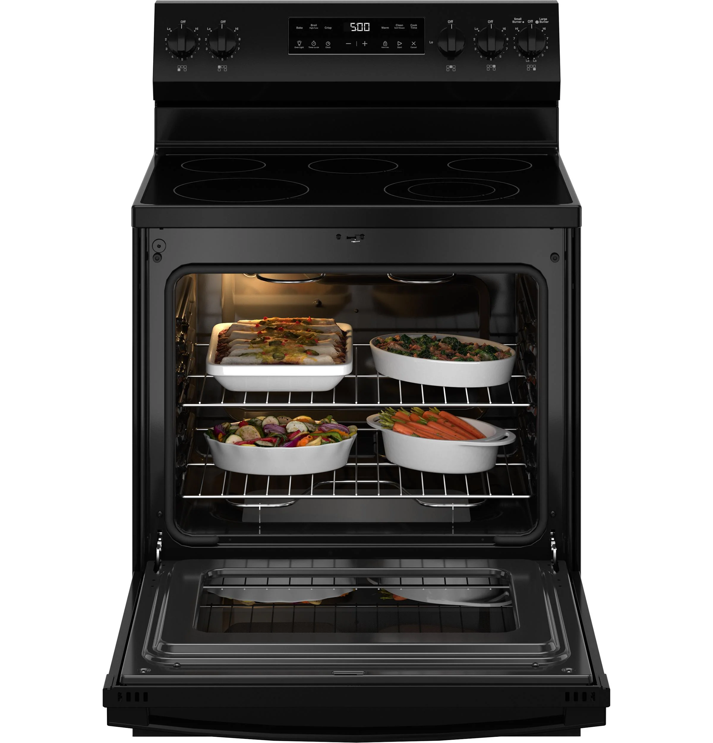 GRF500PVBB GE® ENERGY STAR® 30" Free-Standing Electric Range with Crisp Mode - Image 4