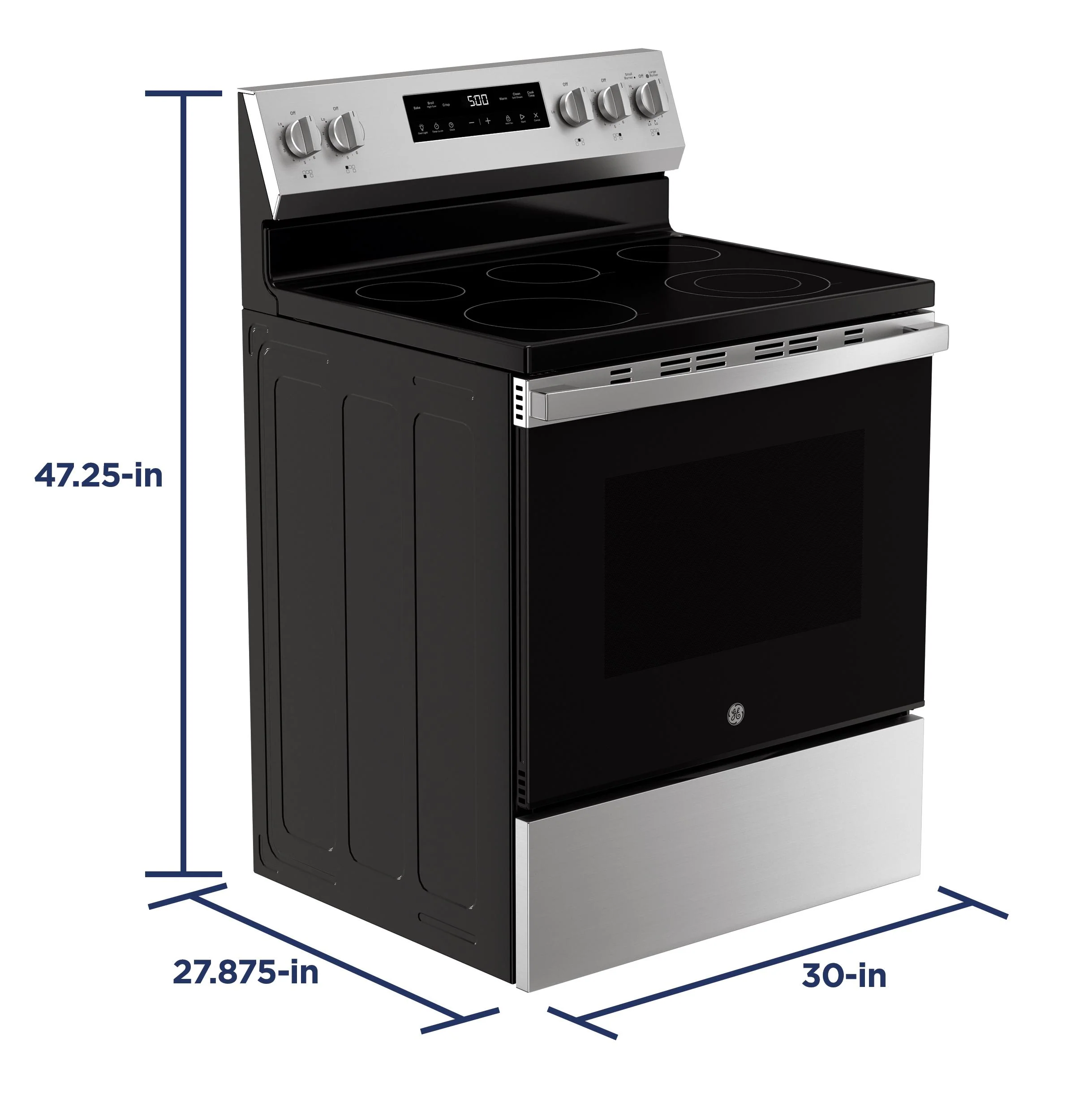 GRF500PVSS GE® ENERGY STAR® 30" Free-Standing Electric Range with Crisp Mode - Image 22
