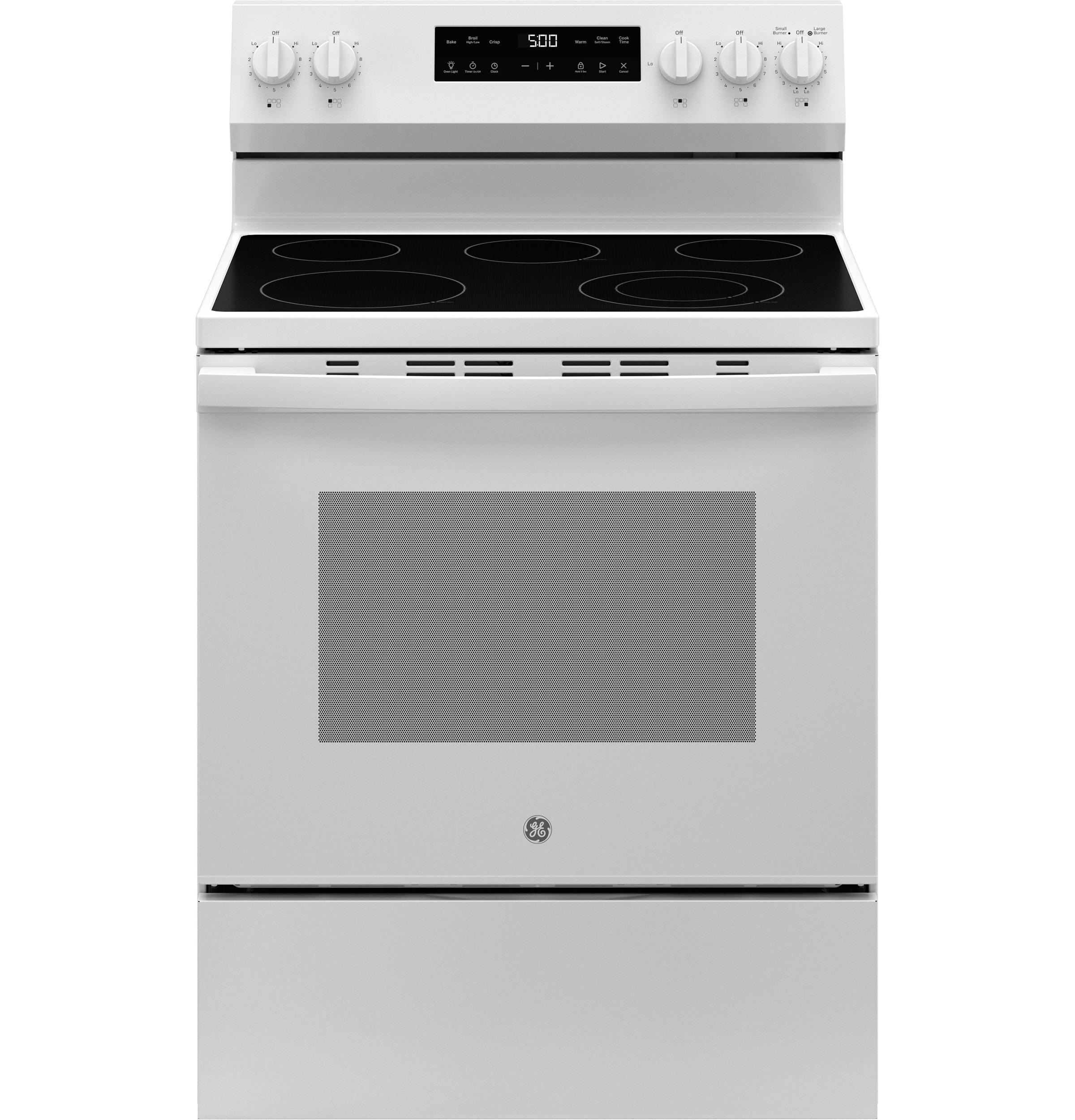 GRF500PVWW GE® ENERGY STAR® 30" Free-Standing Electric Range with Crisp Mode
