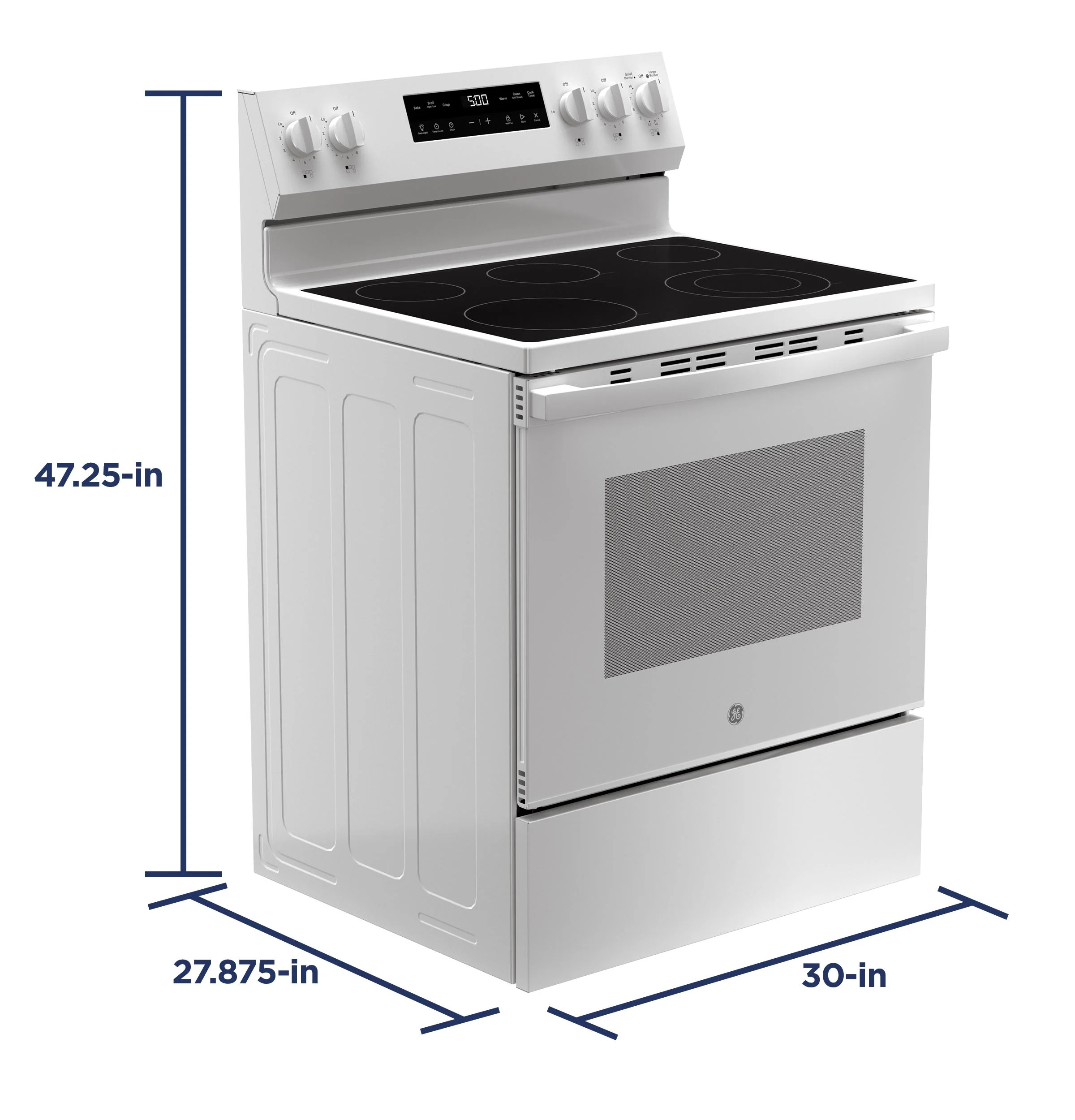 GRF500PVWW GE® ENERGY STAR® 30" Free-Standing Electric Range with Crisp Mode - Image 22